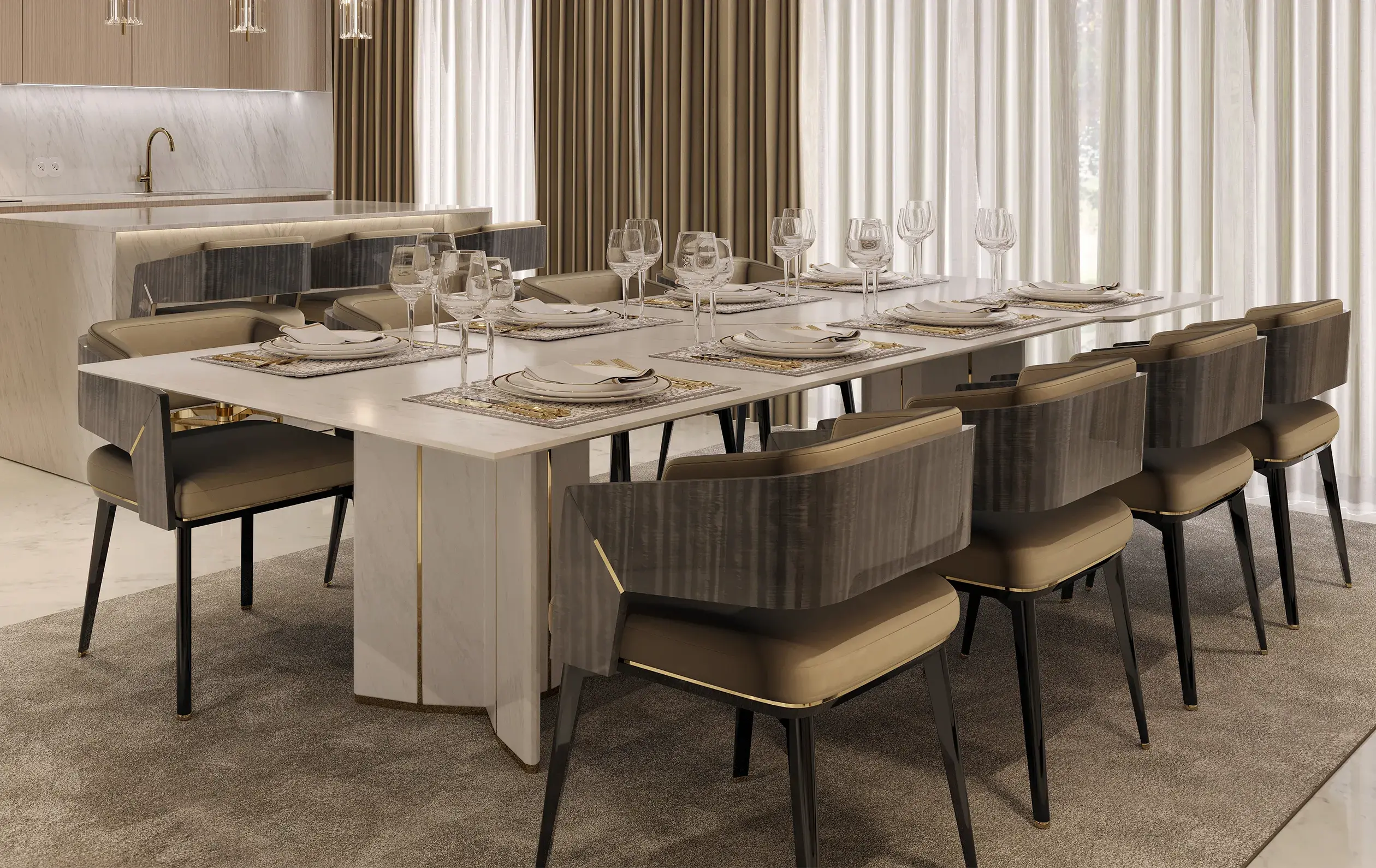 Crown II Dining Chair - 2