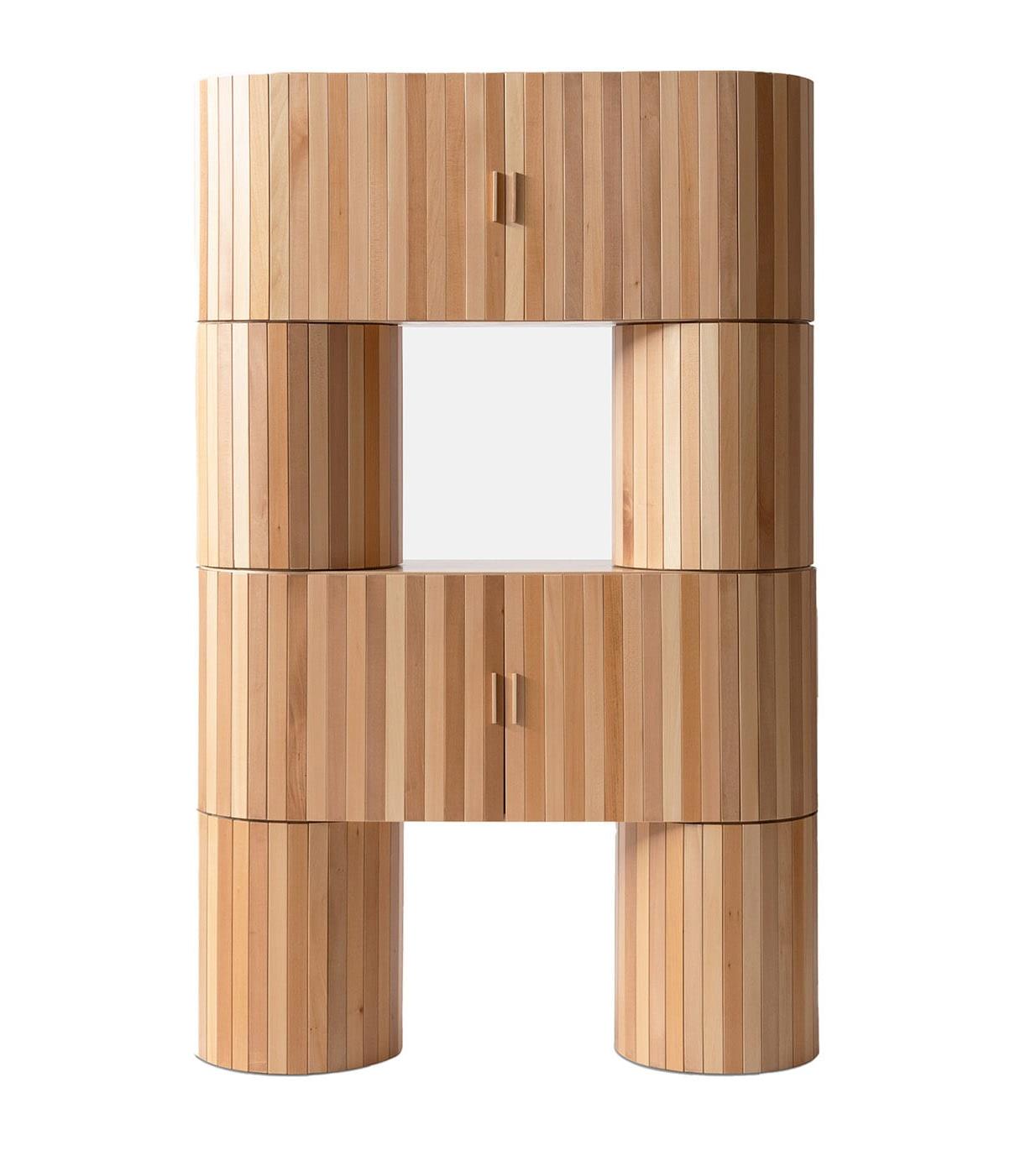 Natural Limewood Cabinet