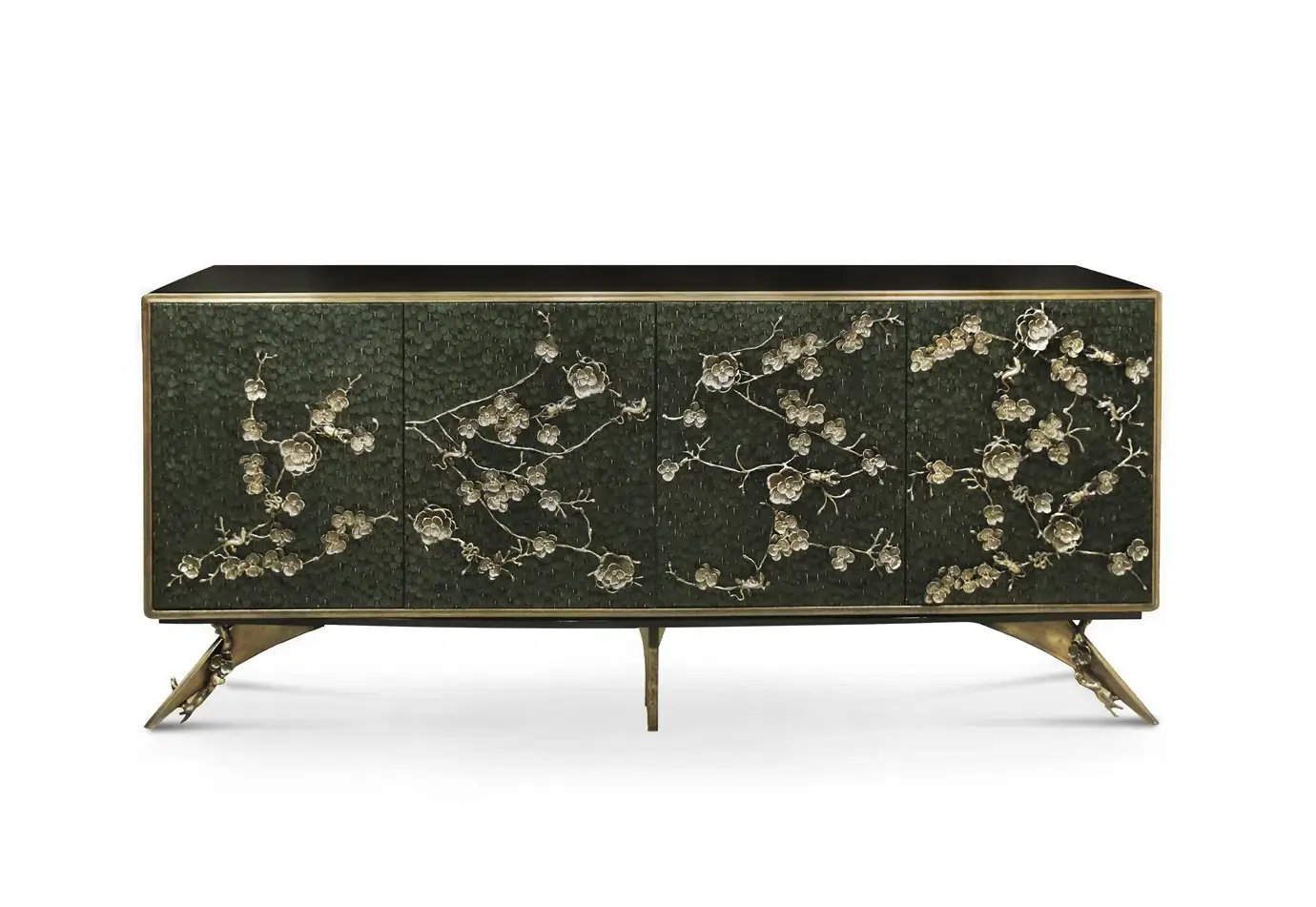 Mirage Peacock Feather Cabinet