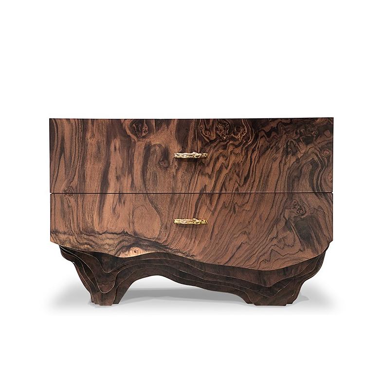 Wooden Bedside Table