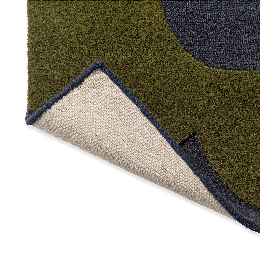 Sprig Green Designer Wool Rug