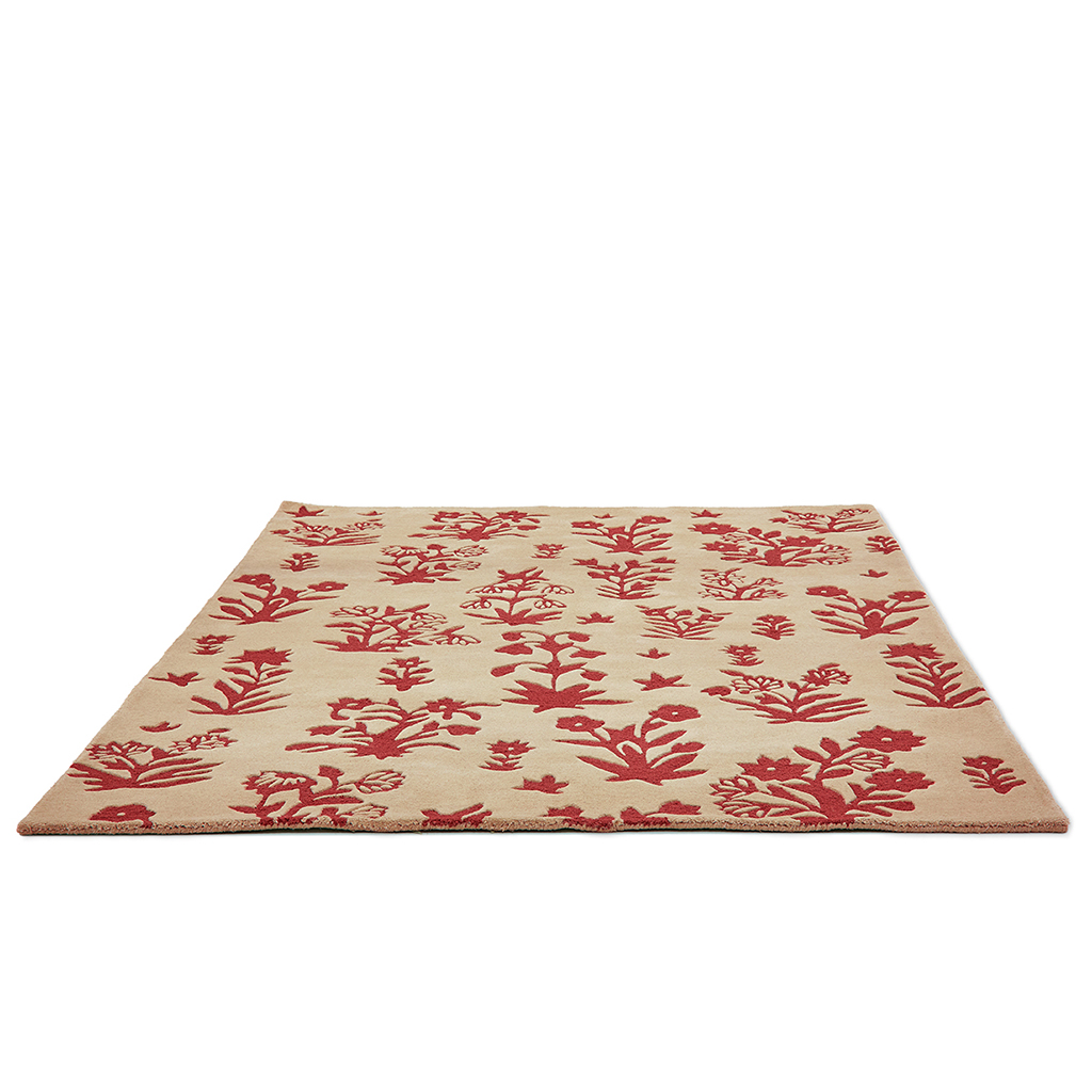 Woodland Glade Linen / Russet Rug