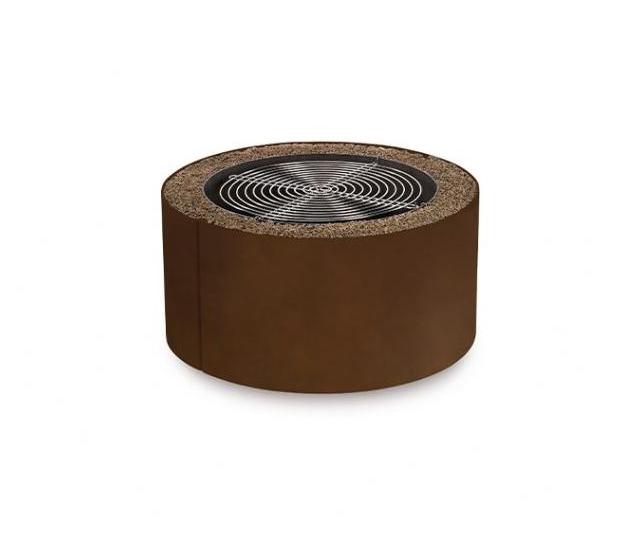 Mangiafuoco Garden Fire Pit | Finishing: White