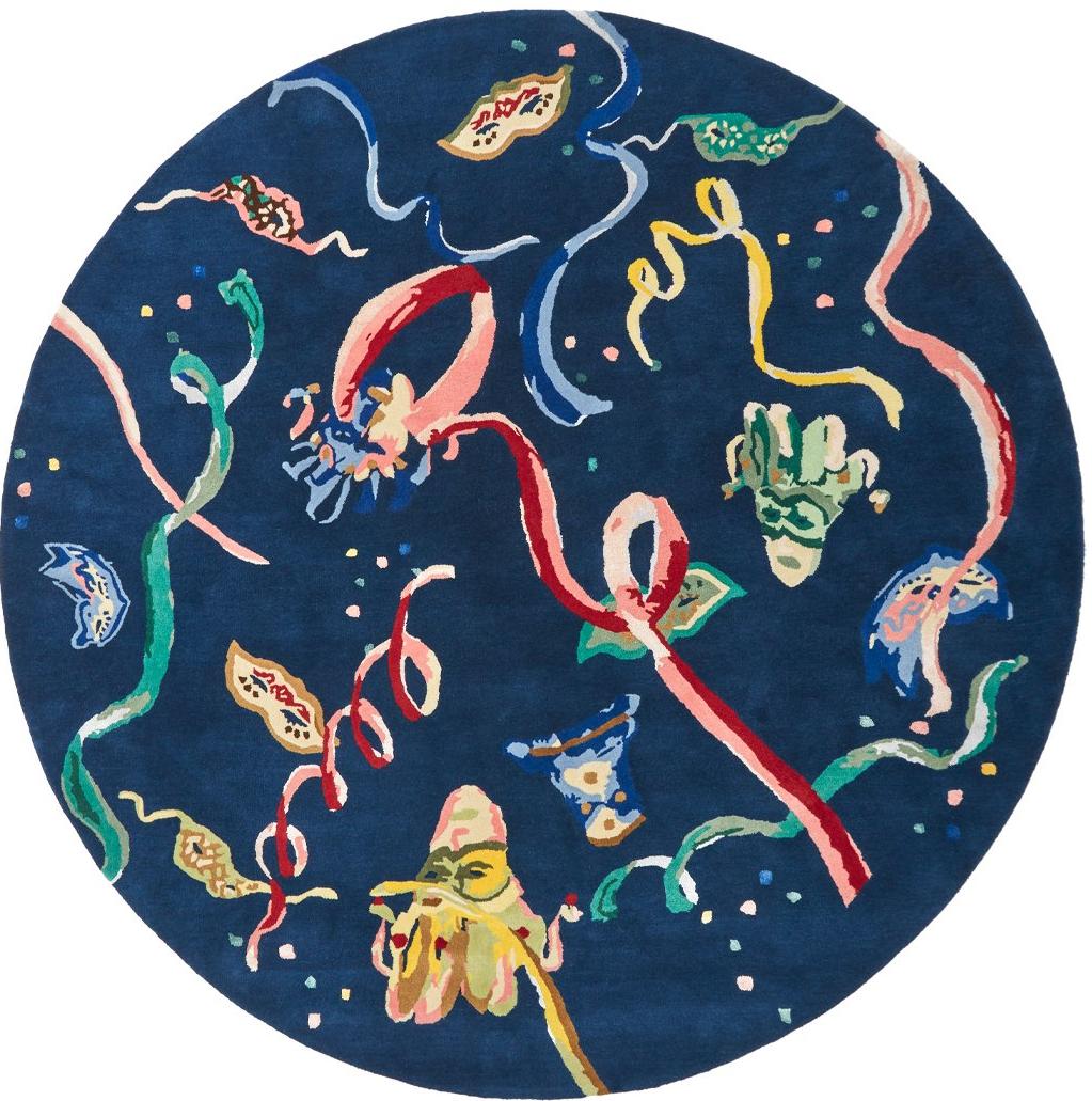 Carnival Round Designer Rug