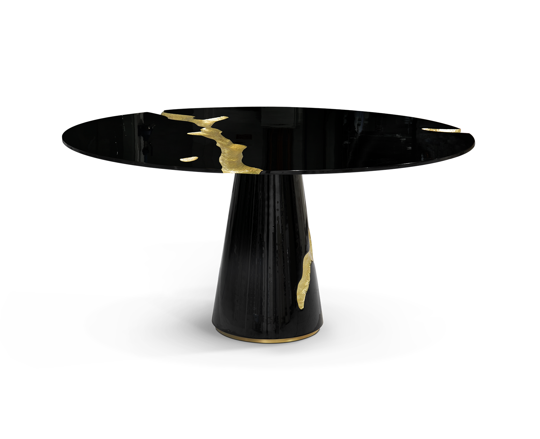 Fissure Black Dining Table