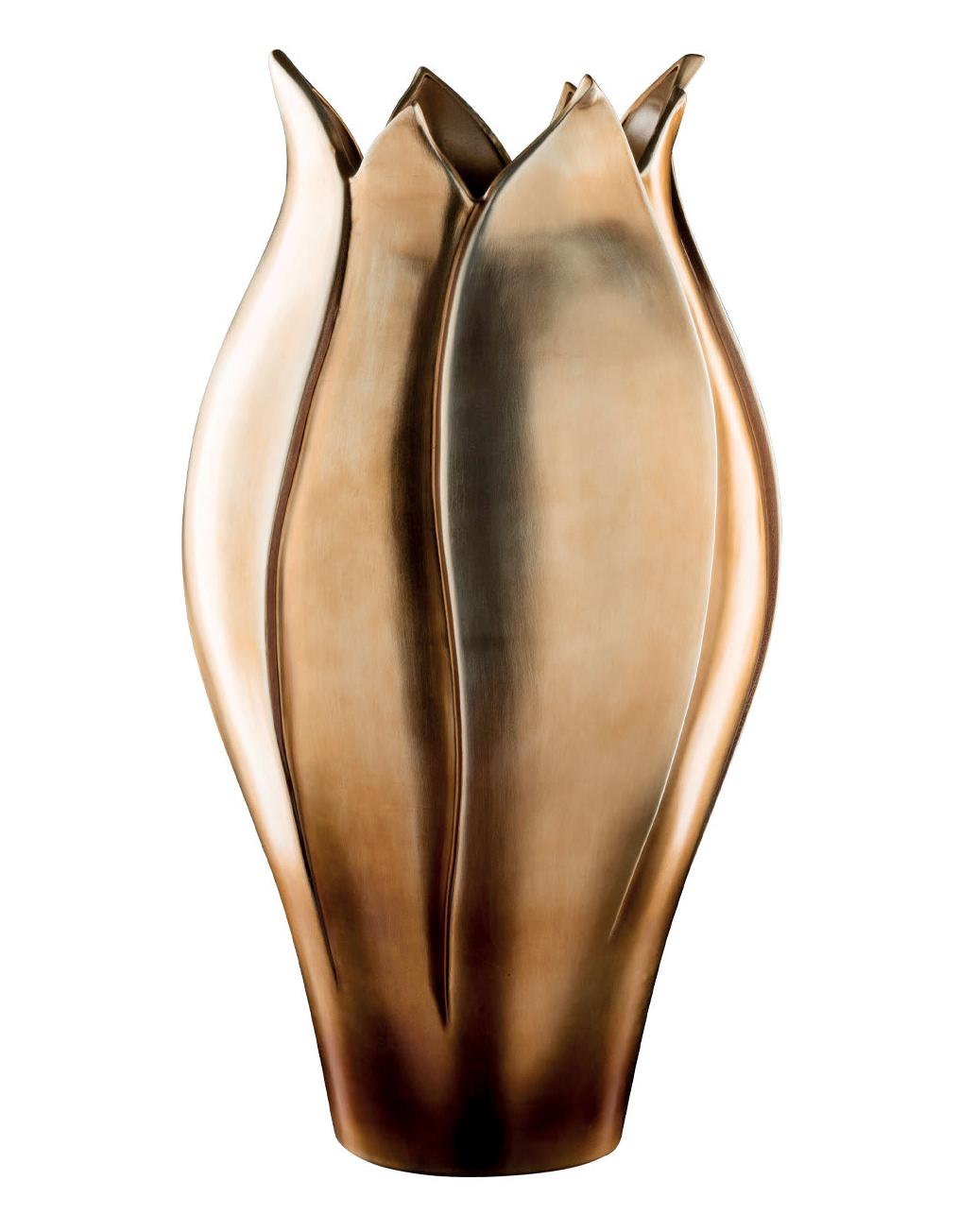 Tulip Brass Vase