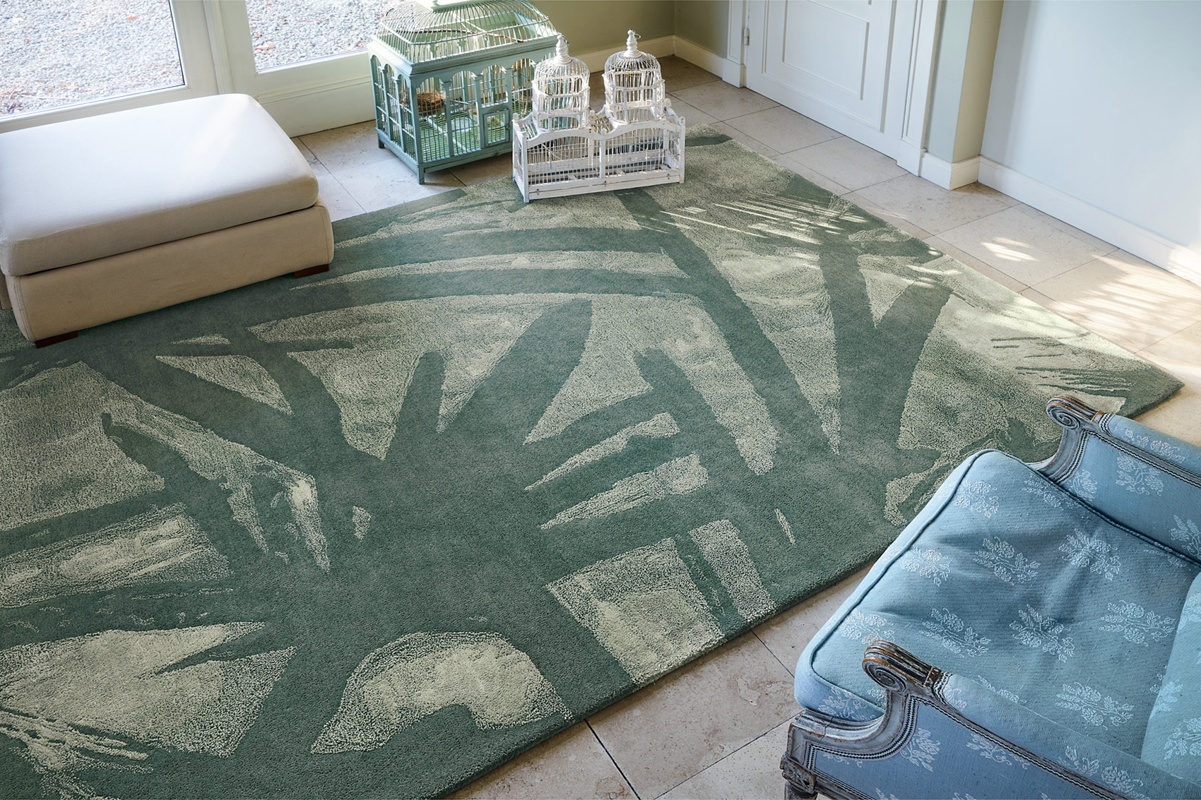 Wool / Viscose Hand-Tufted Rug