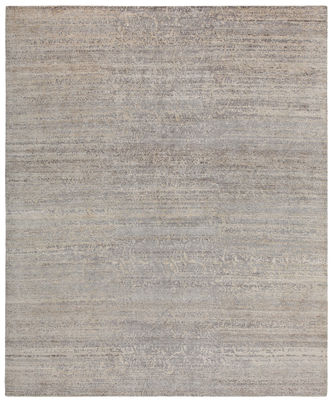 Grey Hand-knotted Luxury Rug