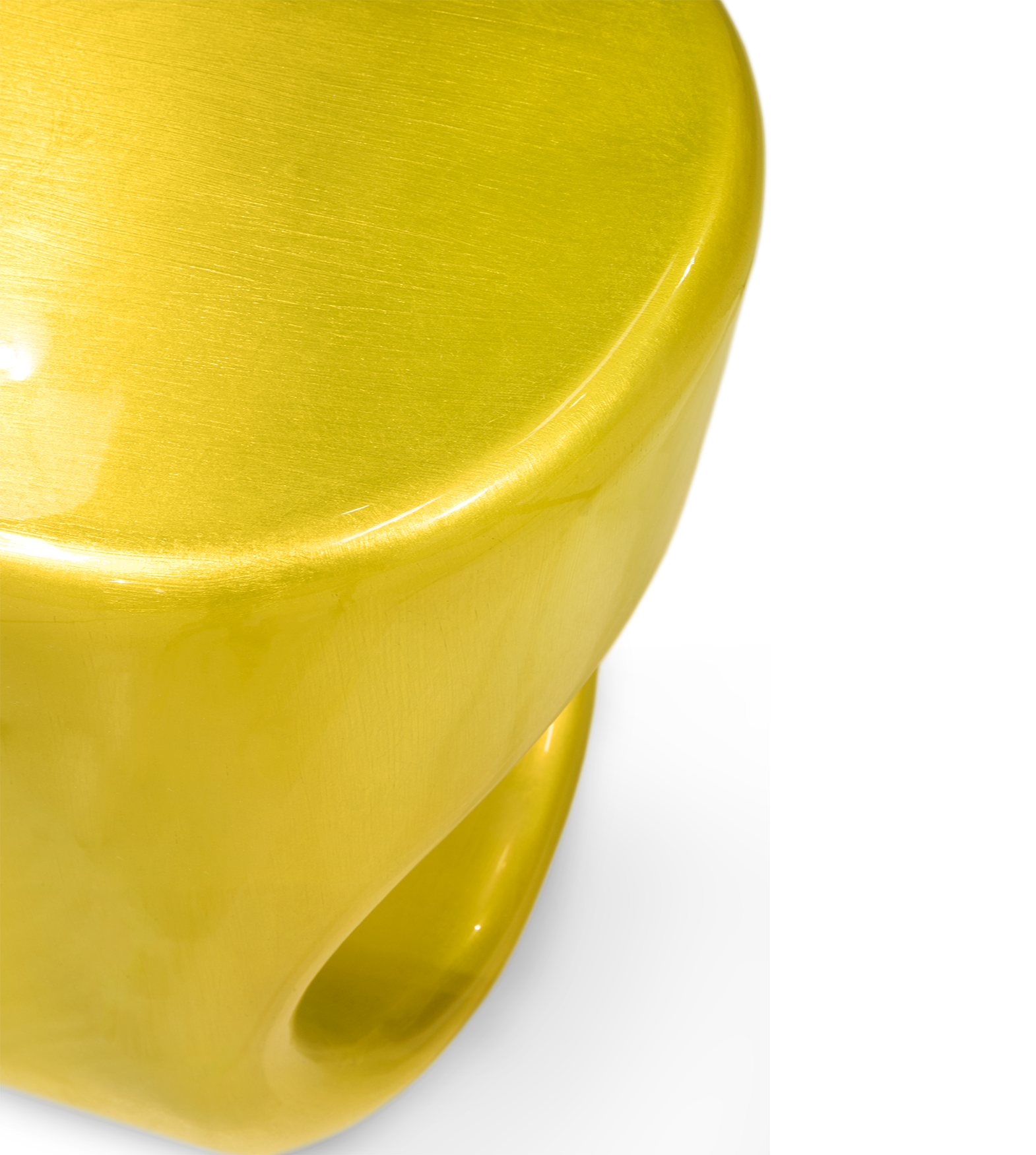 Tectonic Citrine Stool