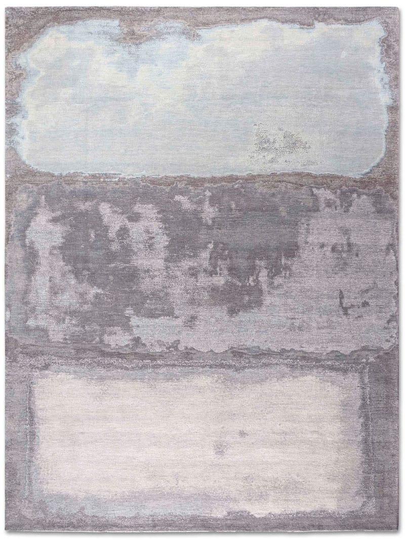 Silver / Grey Hand-Woven Rug