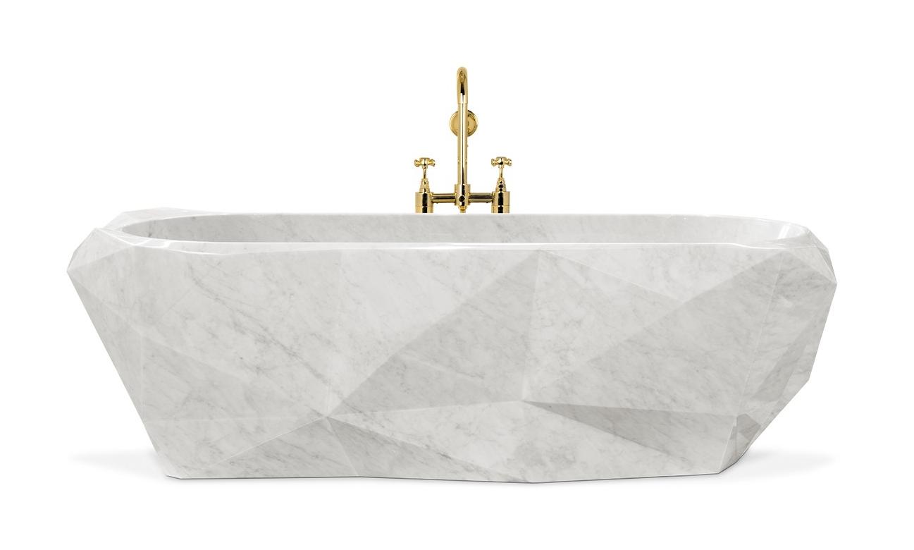 Gemstone Marble Bathtub