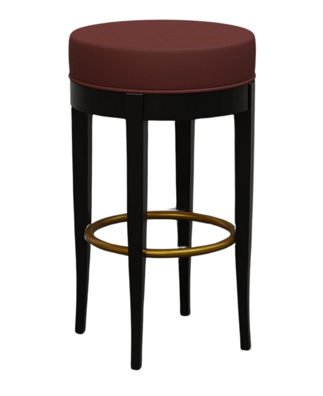Burgundy Bar Stool
