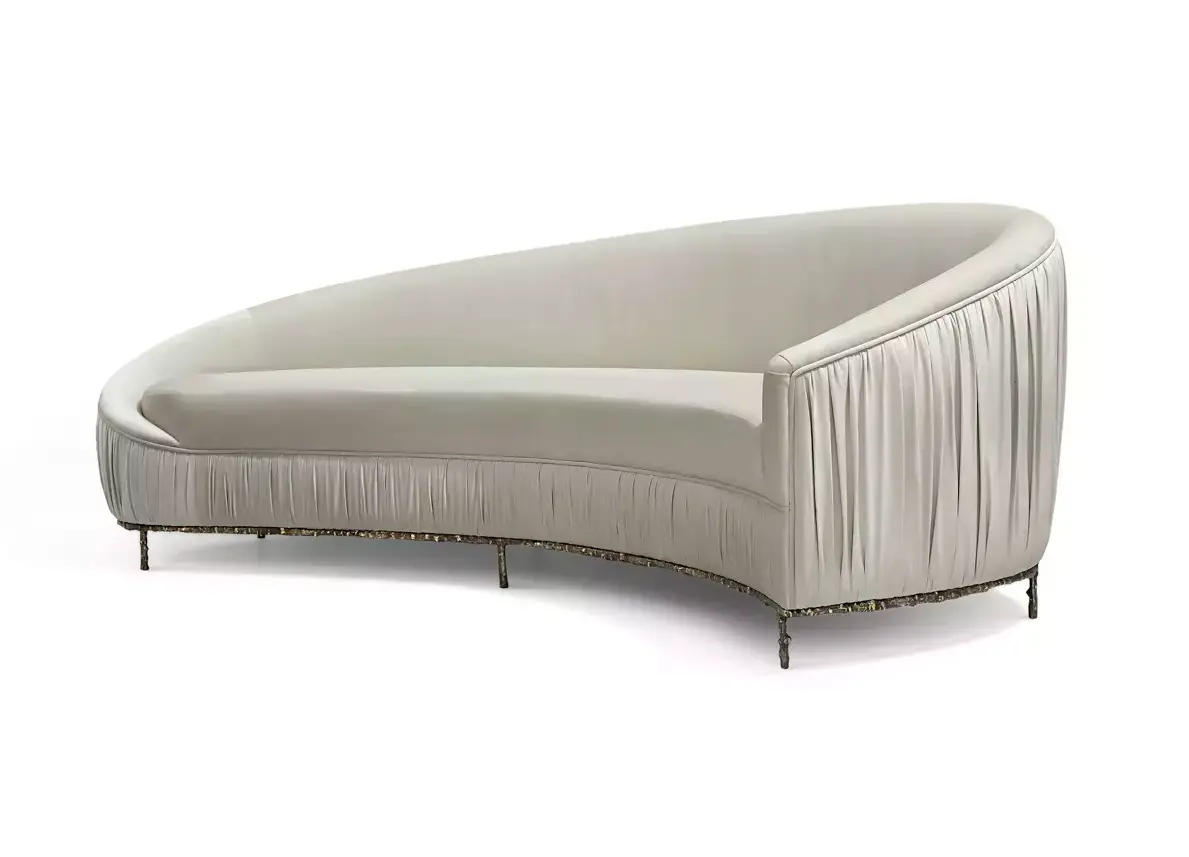 Vamp Metal Base Sofa