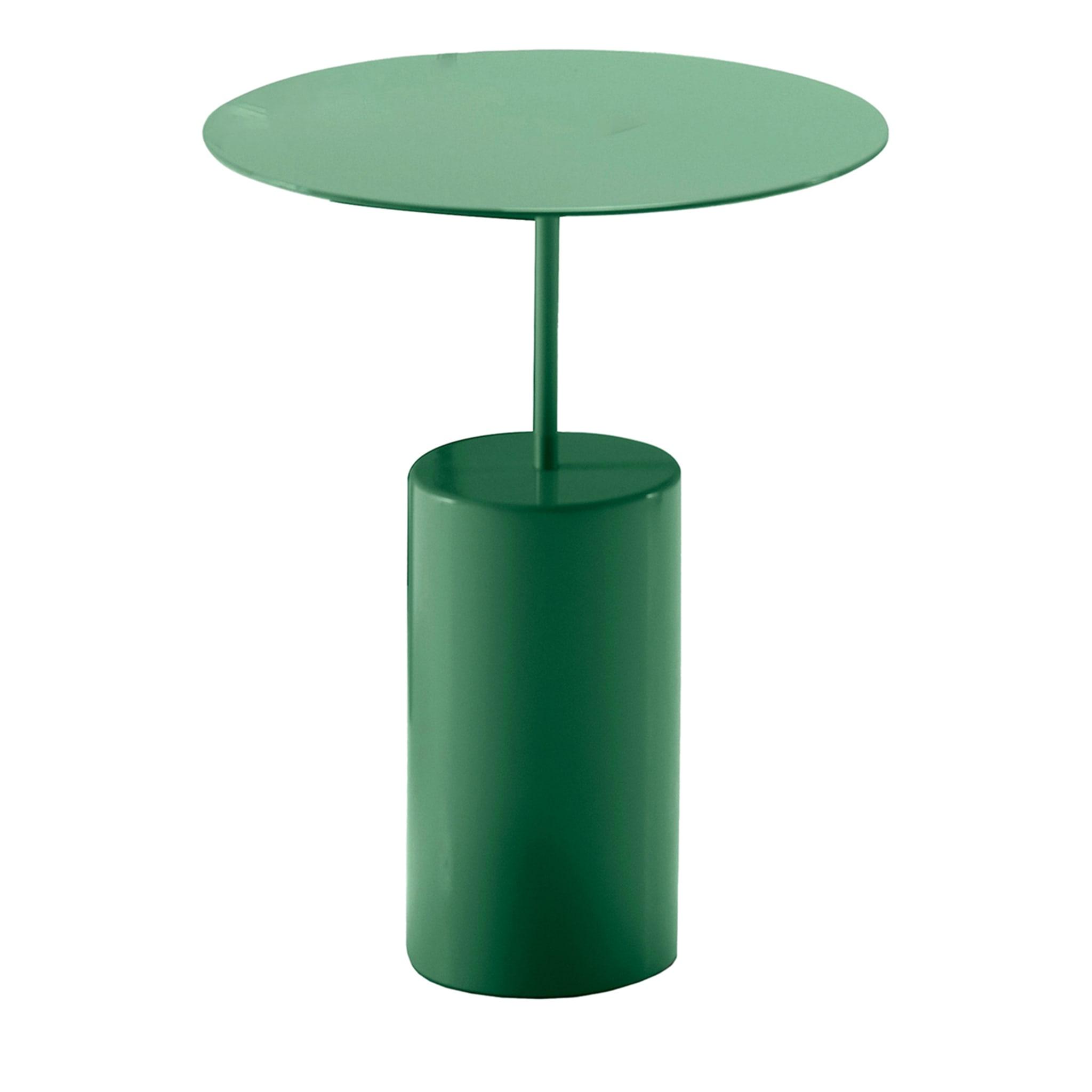 Cocktail Round Green Side Table