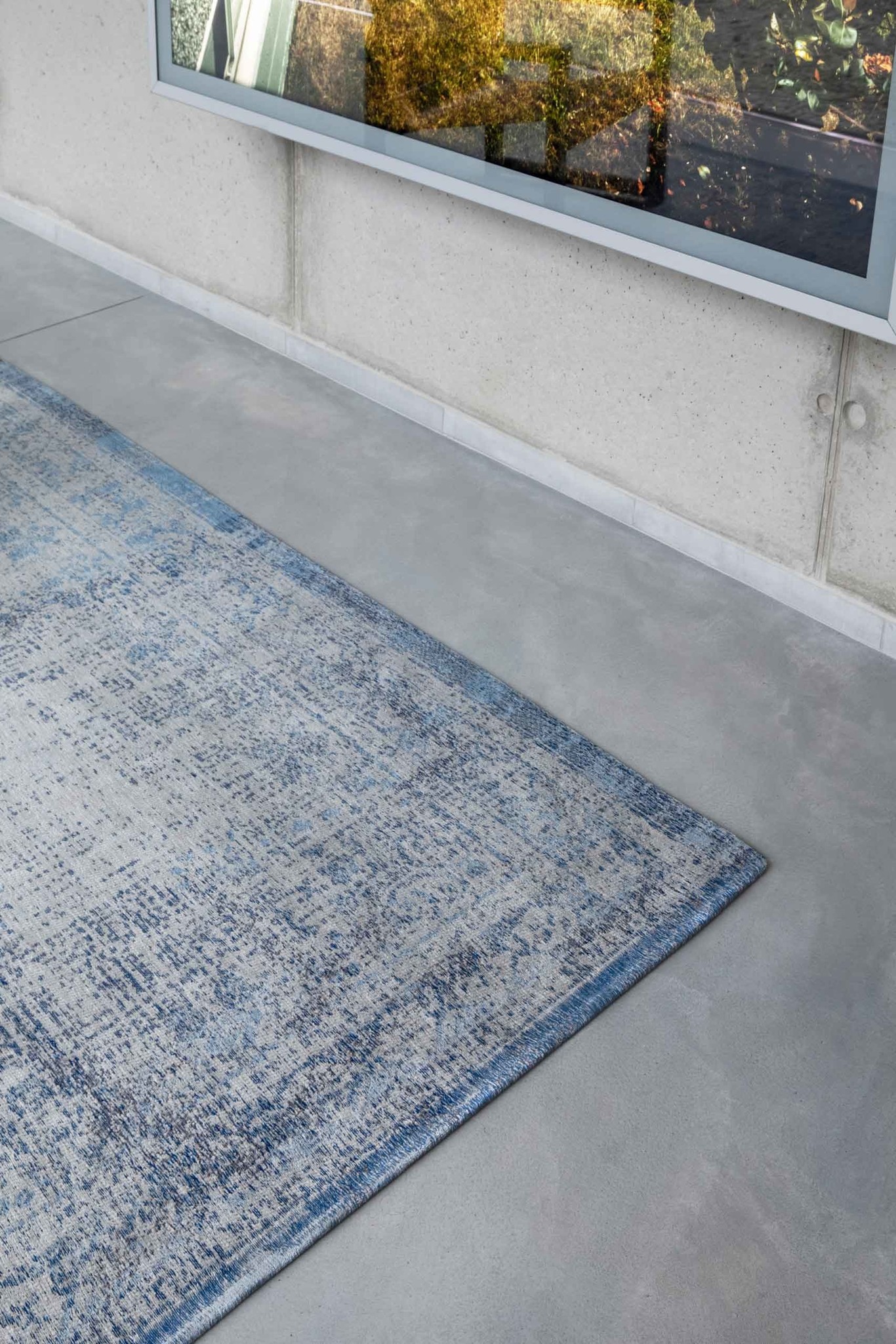 Medallion Blue Rug