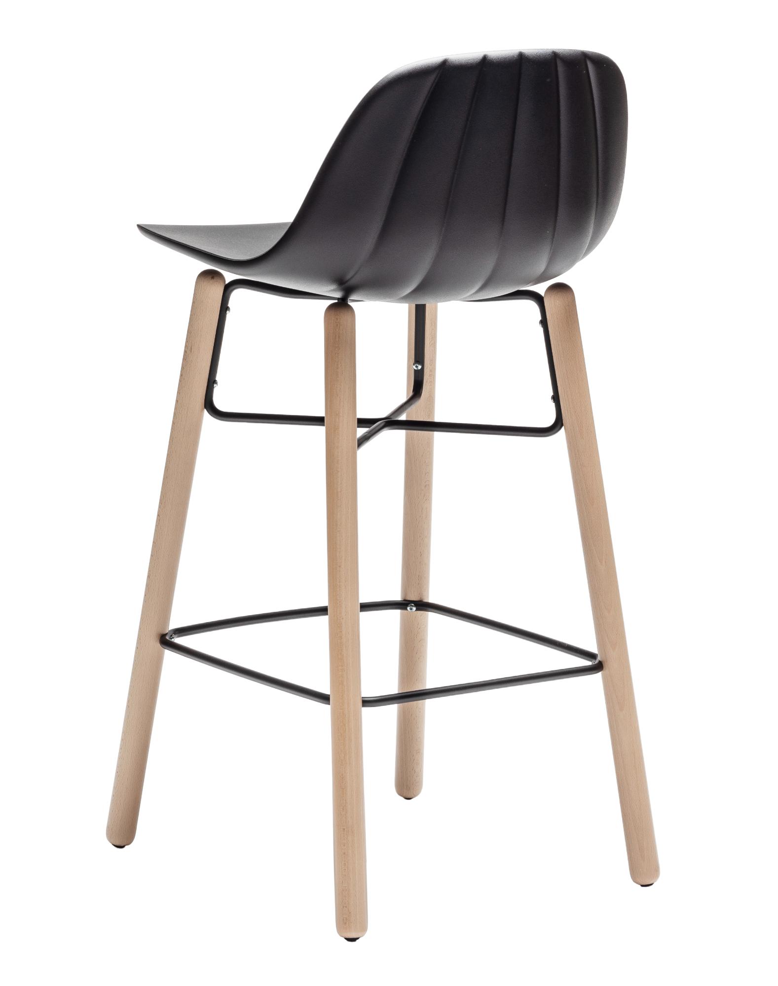 Babah W SG-65 Black Bar Stool