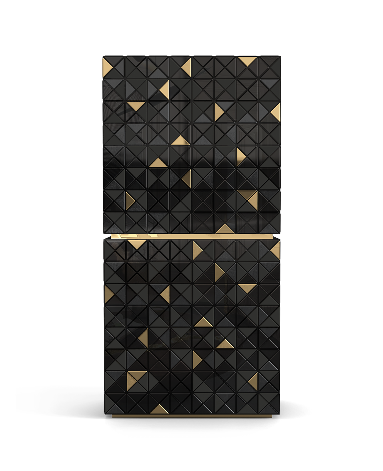 Mosaic II Black Cabinet