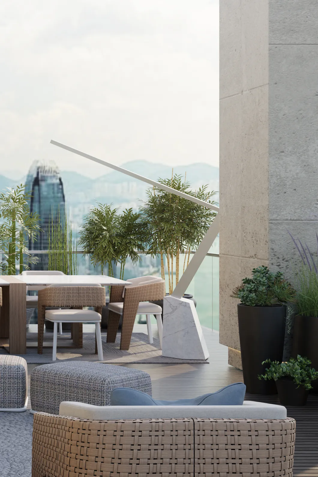 Horizon Outdoor Floor Lamp - 1