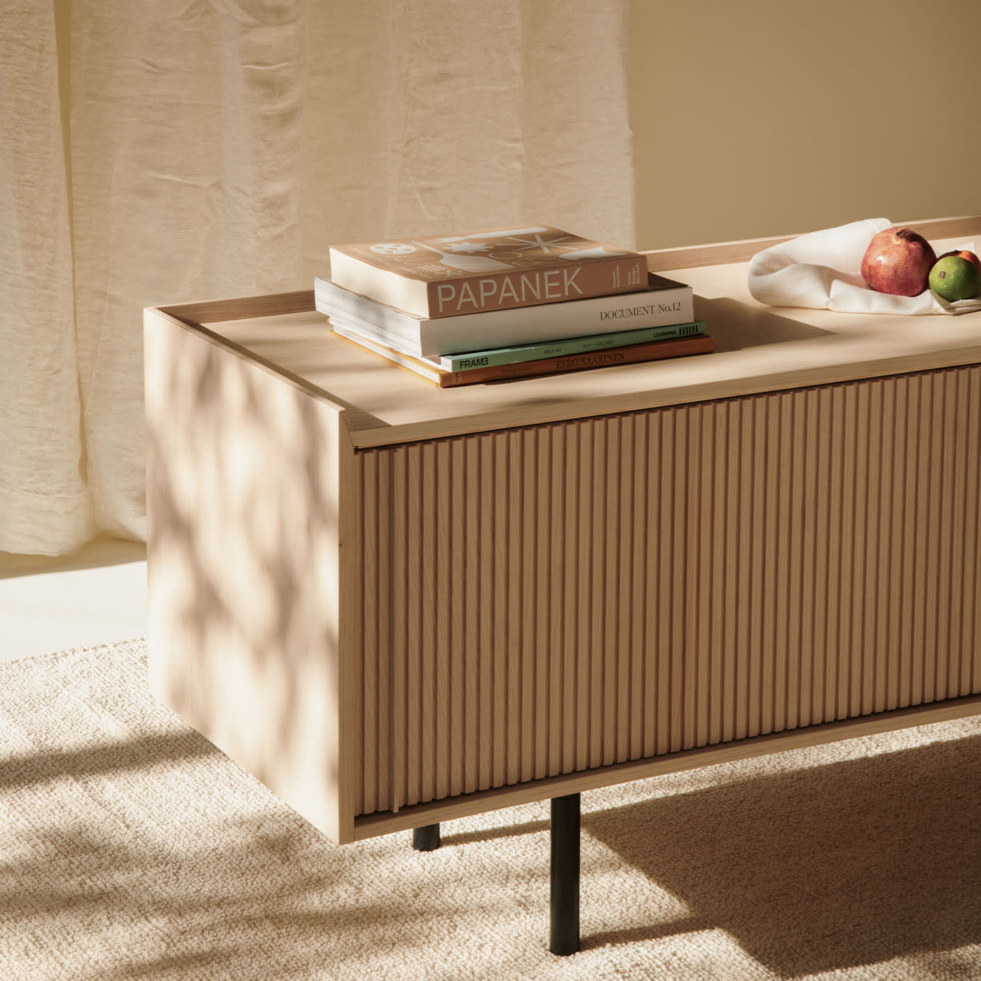 Sipario Natural 3-Doors Sideboard