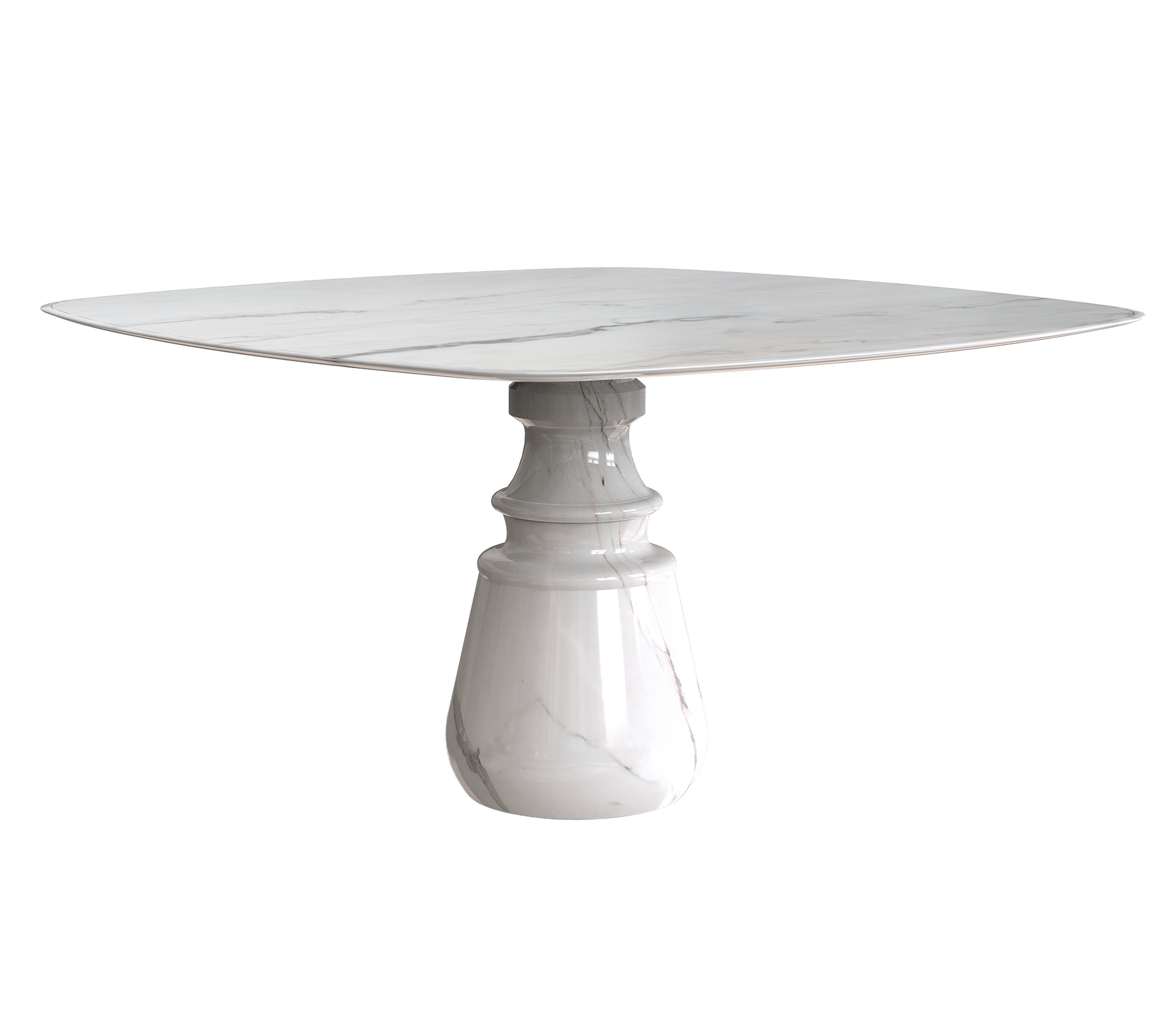 Obsidian Square Estremoz Dining Table