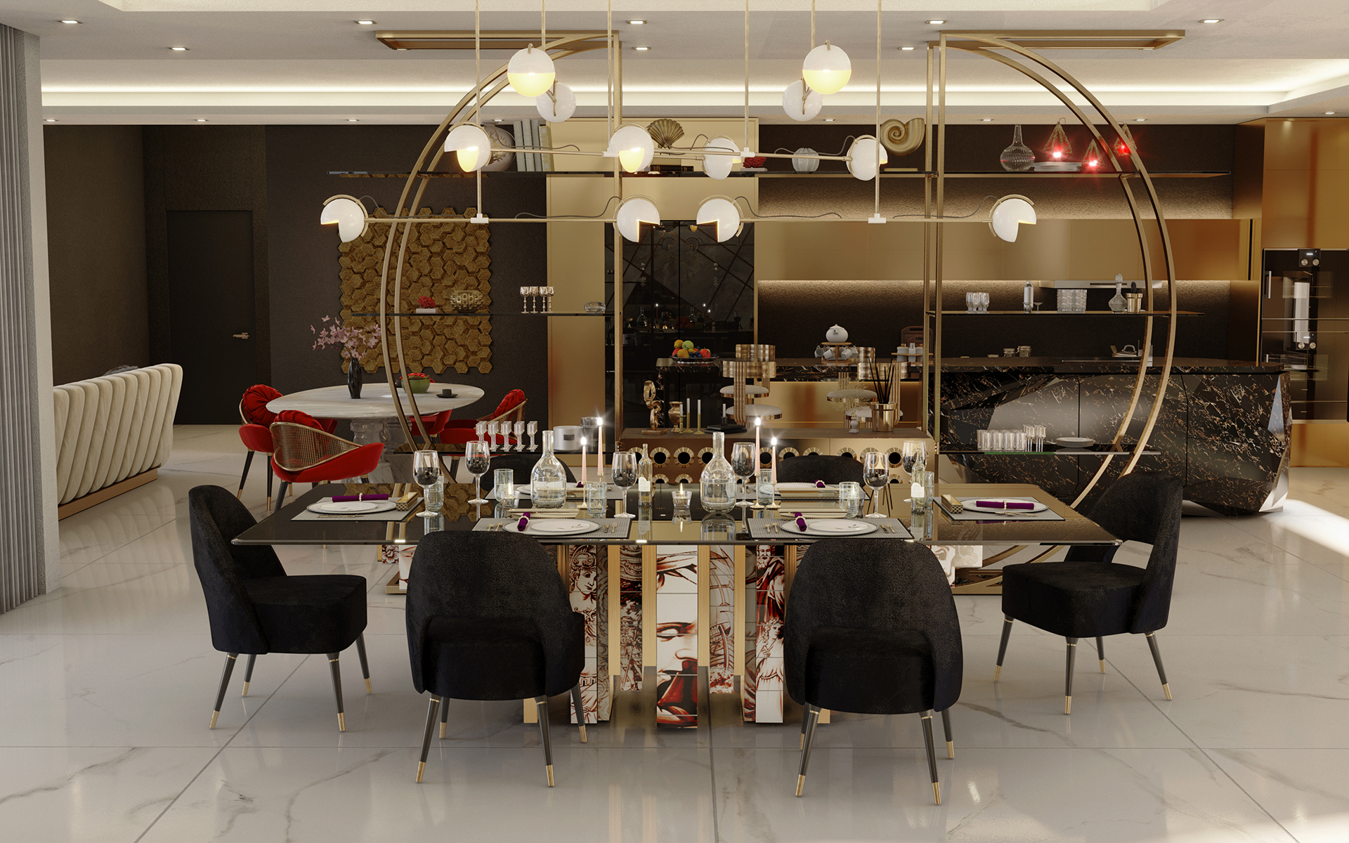 Parisian Suspension Lamp - 2