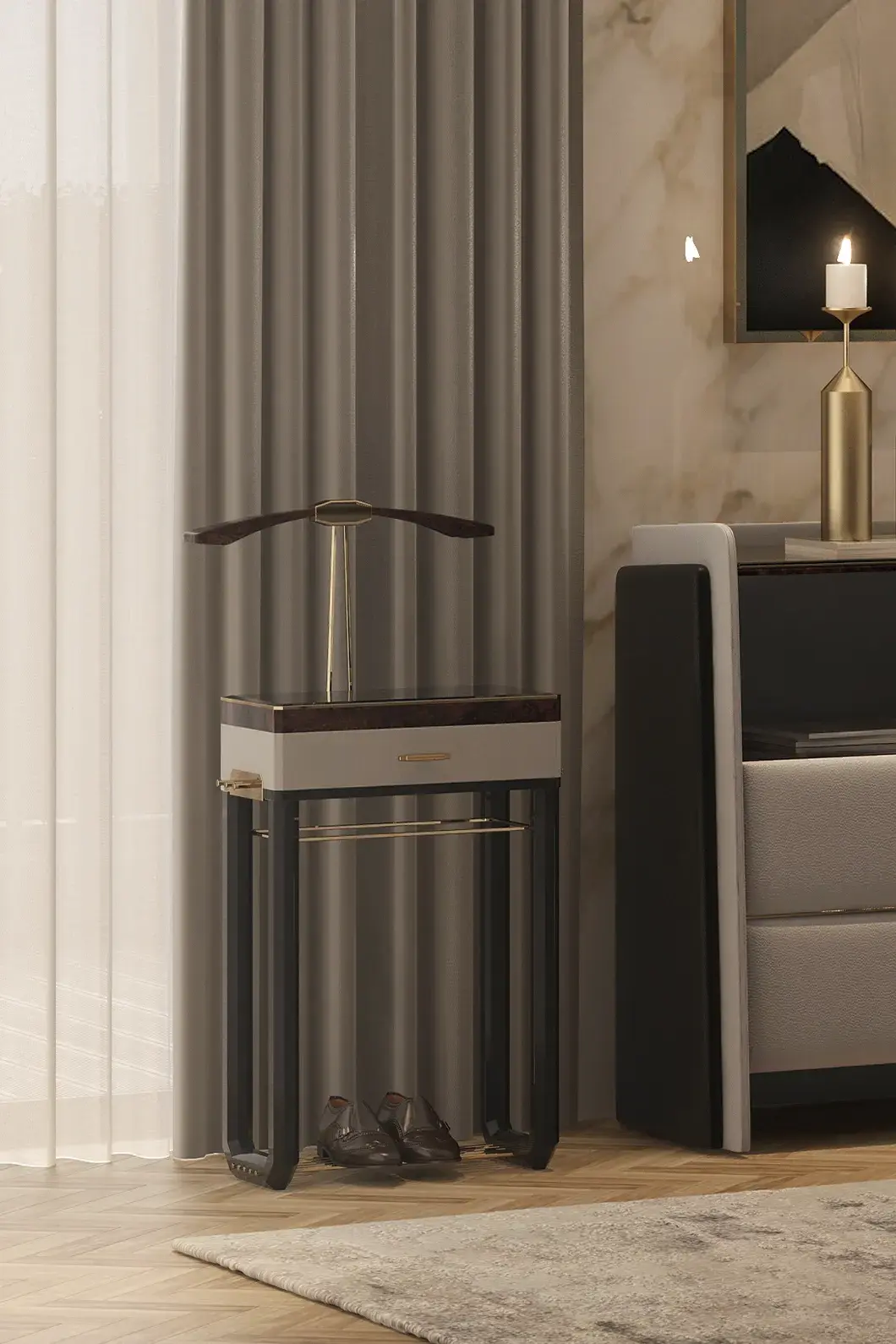 Cadence Valet Stand - 3