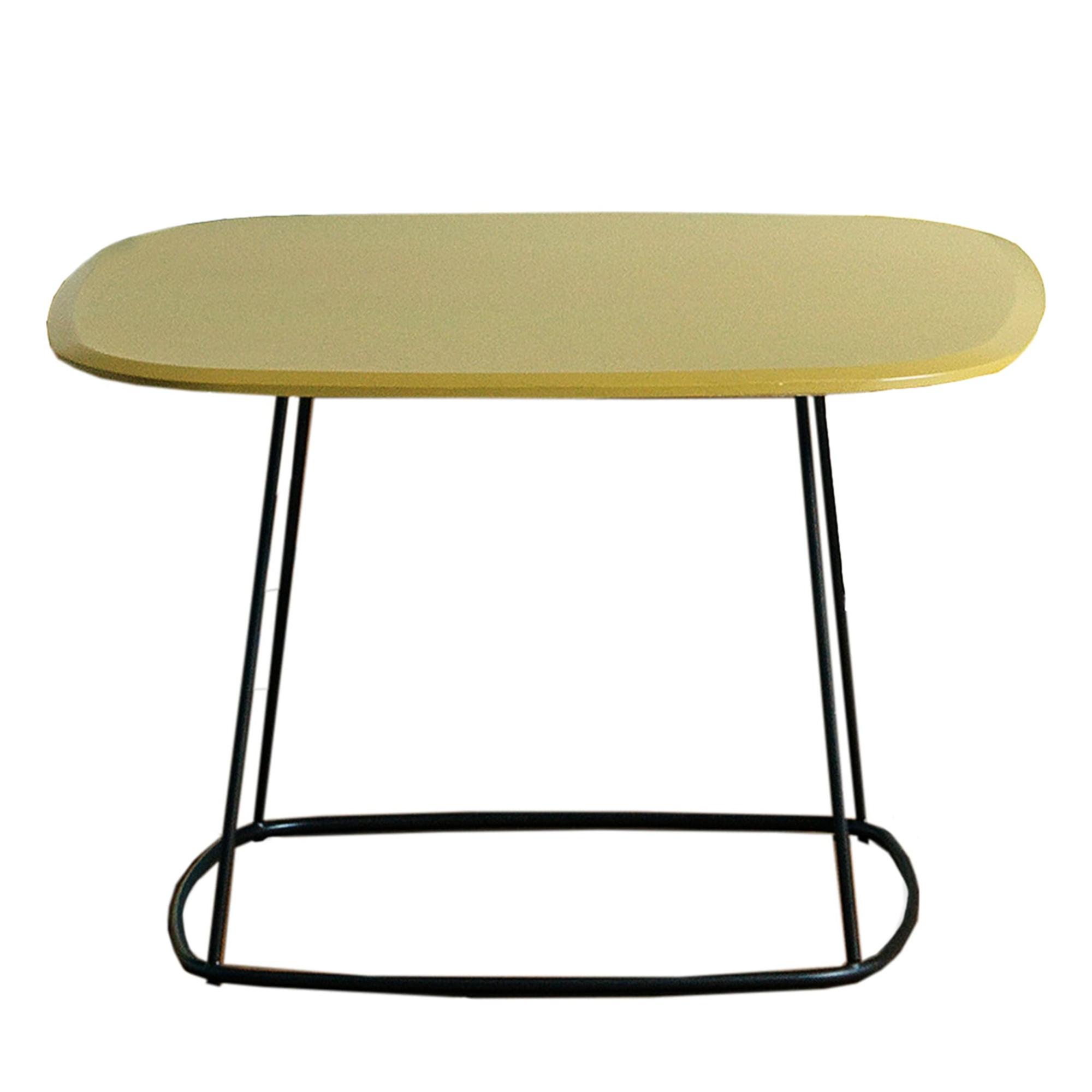 Free-Style Yellow Modern Side Table