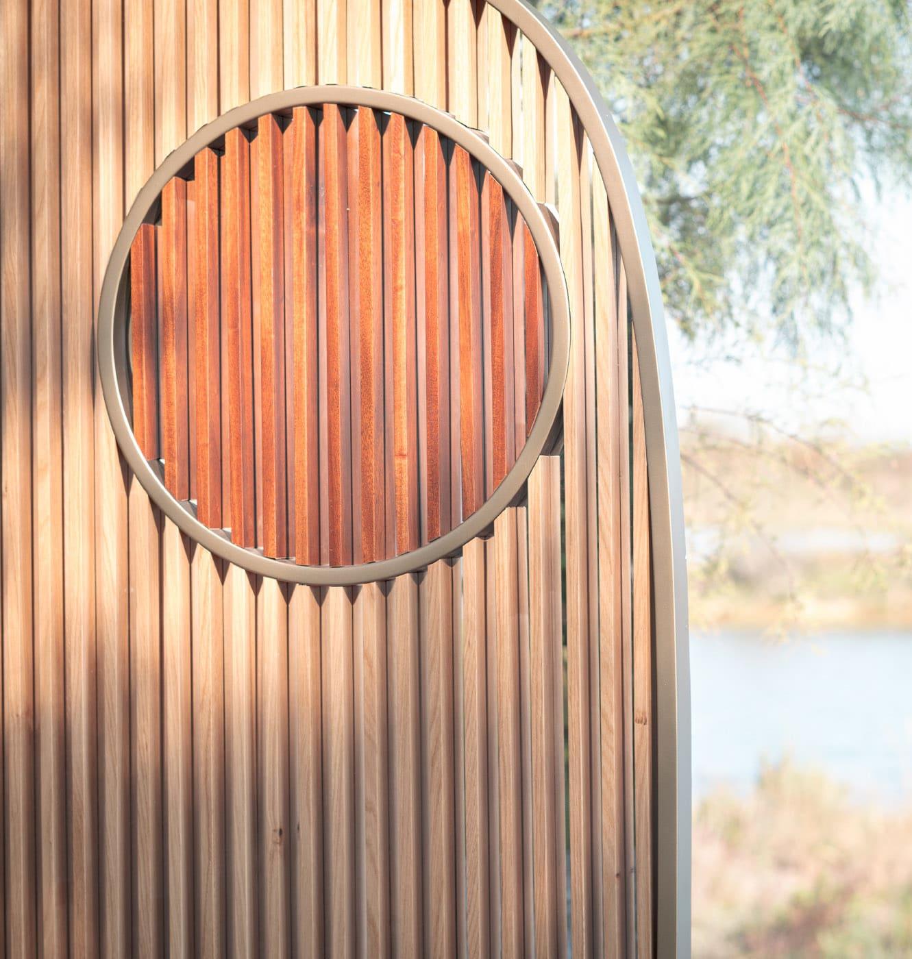 Sculptural Perspective Mirror