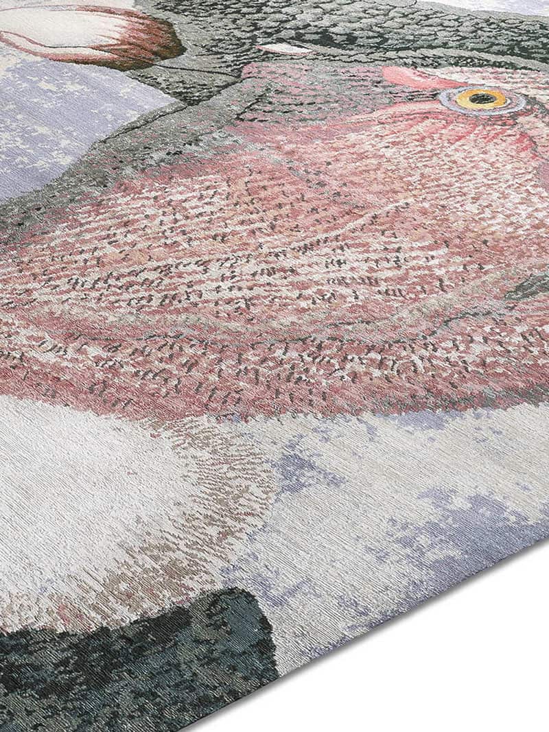 Big Bird Luxury Handmade Rug