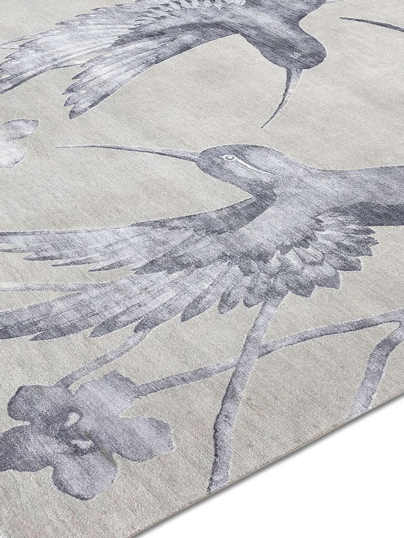 Hummingbirds Exquisite Handmade Rug