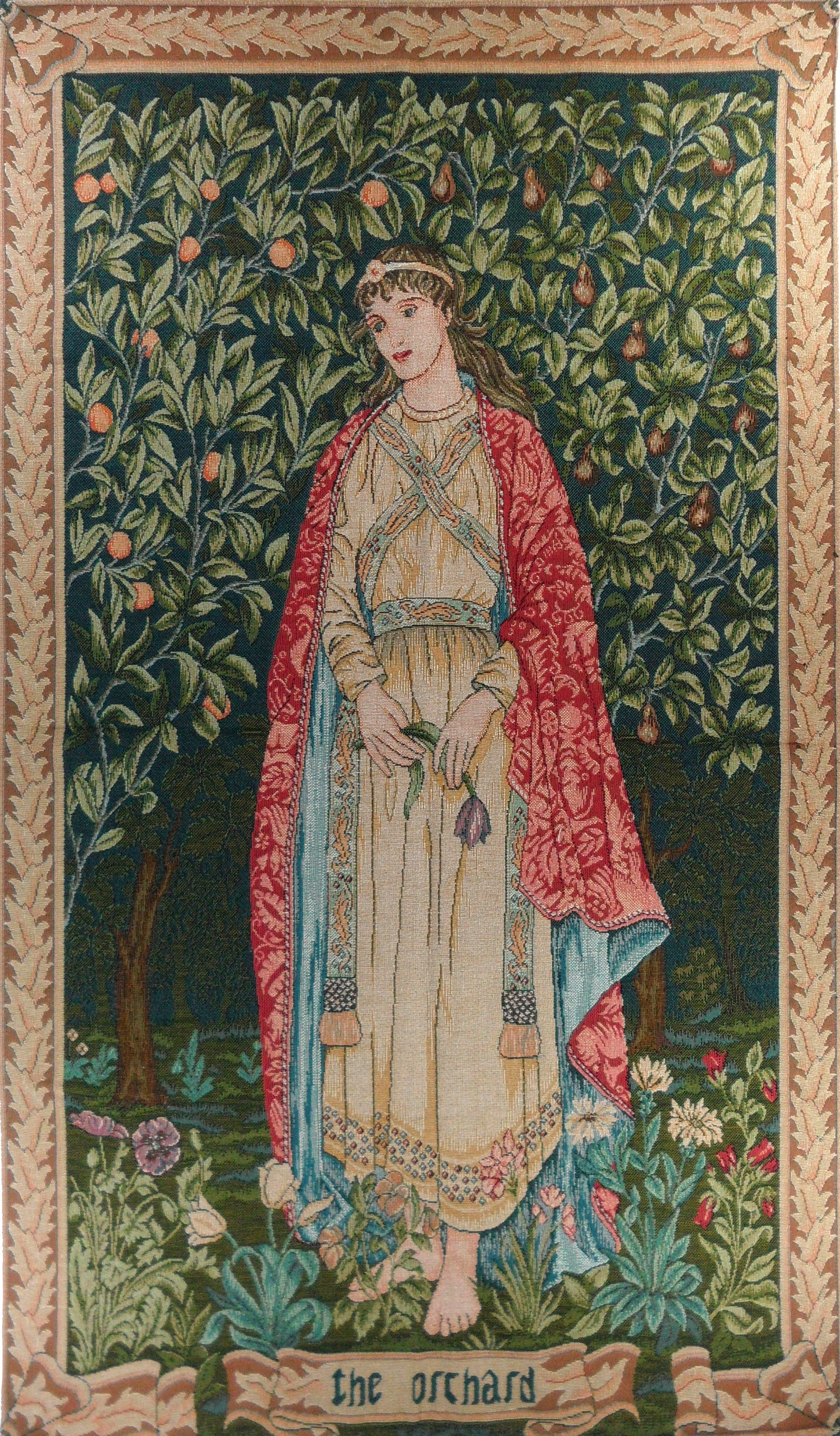 The Orchard by William Morris Tapestry