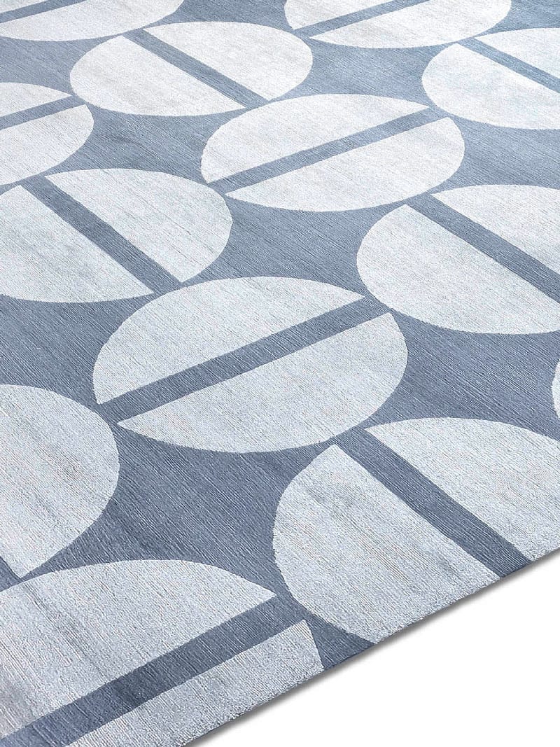 Silver Exquisite Handmade Rug