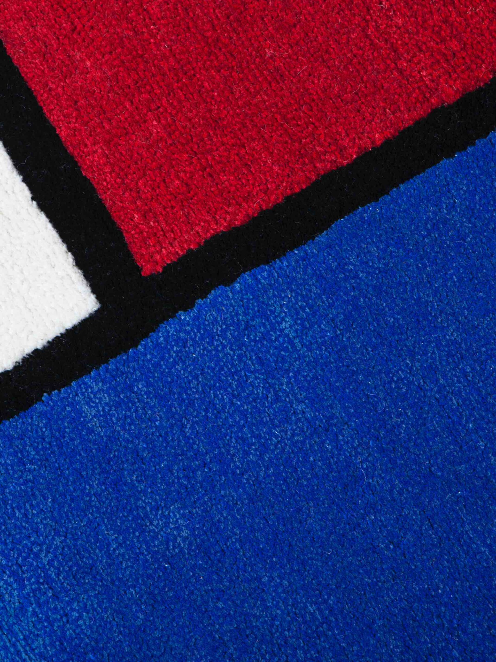 Mondrian Runner Designer Handmade Rug