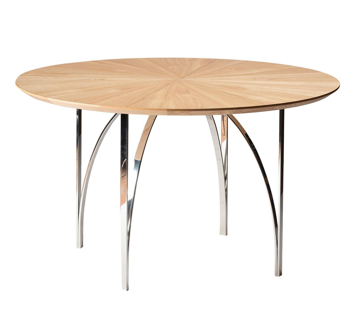 Oak Round Dining Table