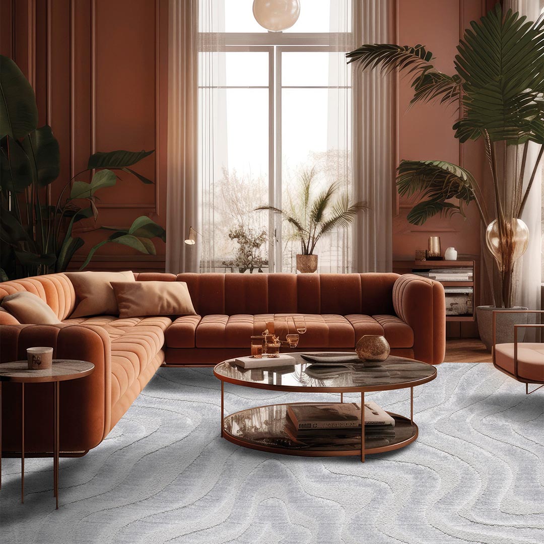 Venere Grigio Perla Contemporary Rug