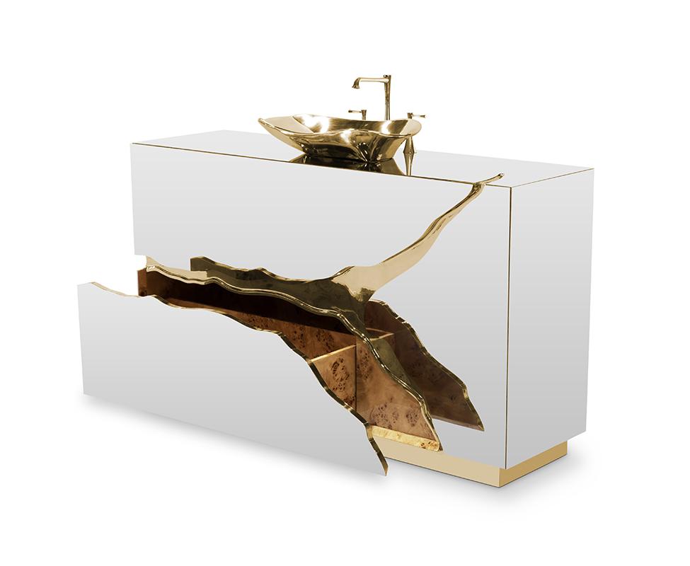 Rift Single Vanity Cabinet