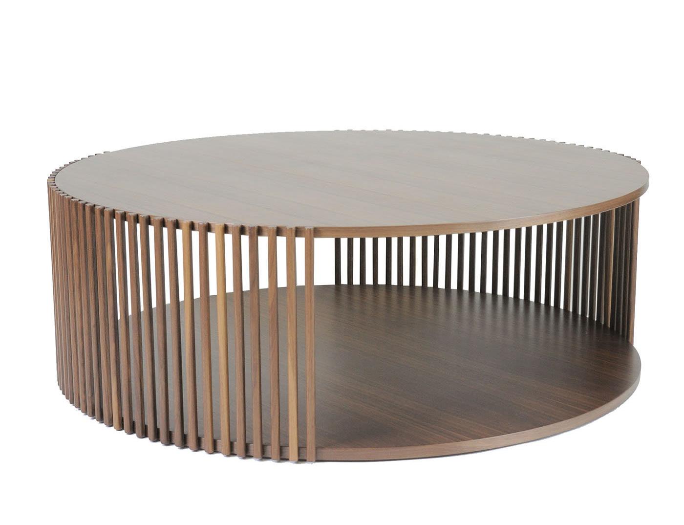 Large Wooden Coffee Table