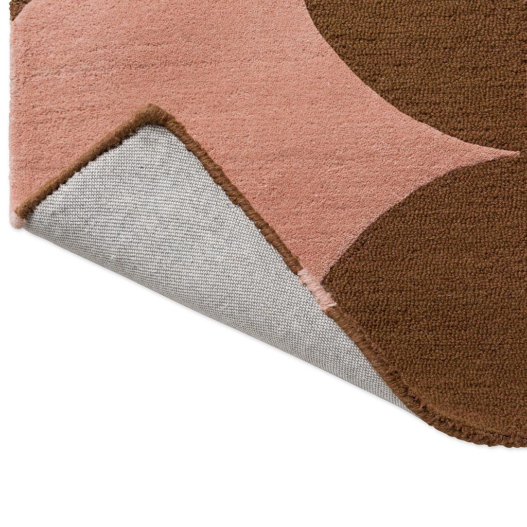 Flower Pink / Terracotta Rug