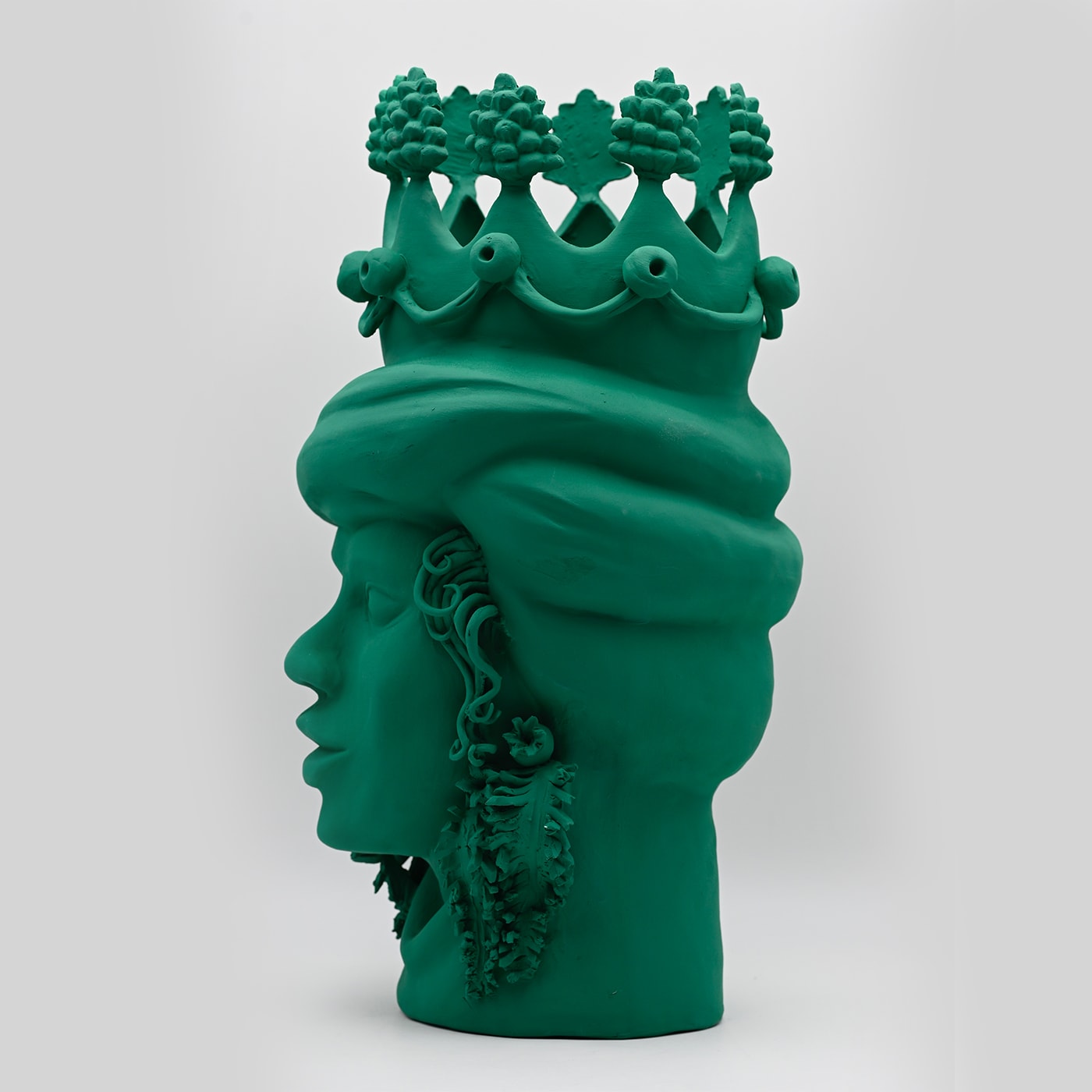 Moor's Head Green Sculpture