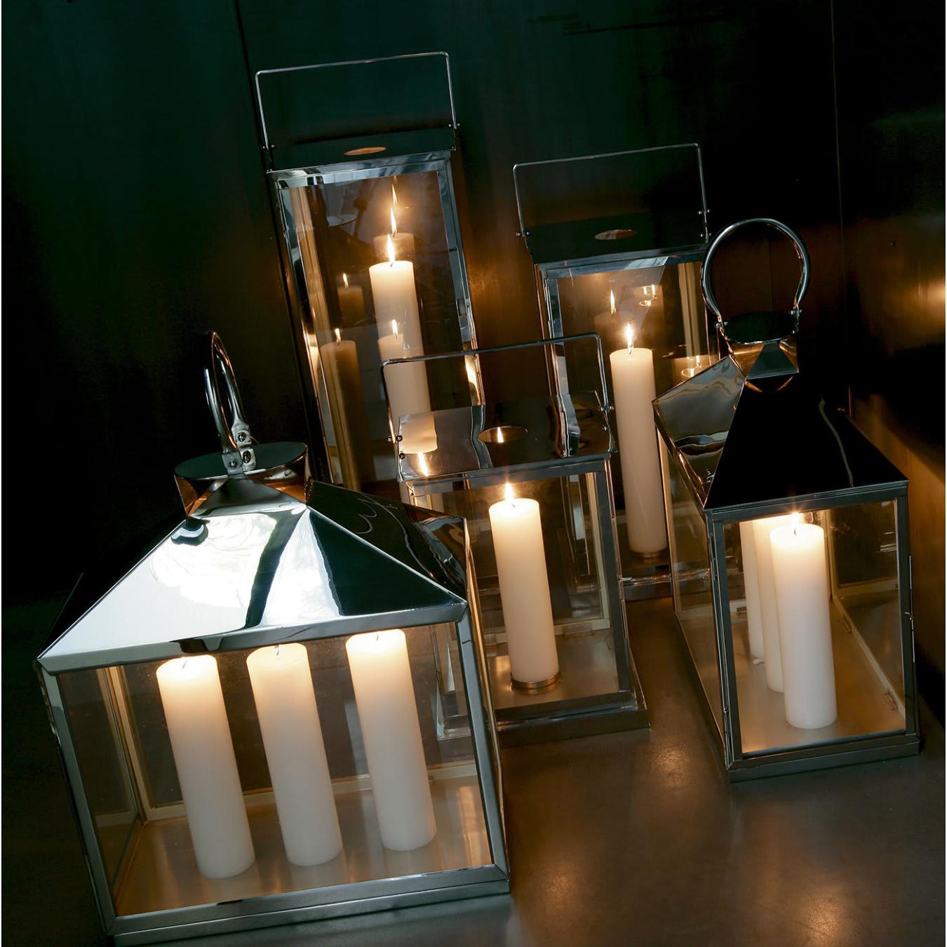 Pyramid Medium Outdoor Lantern