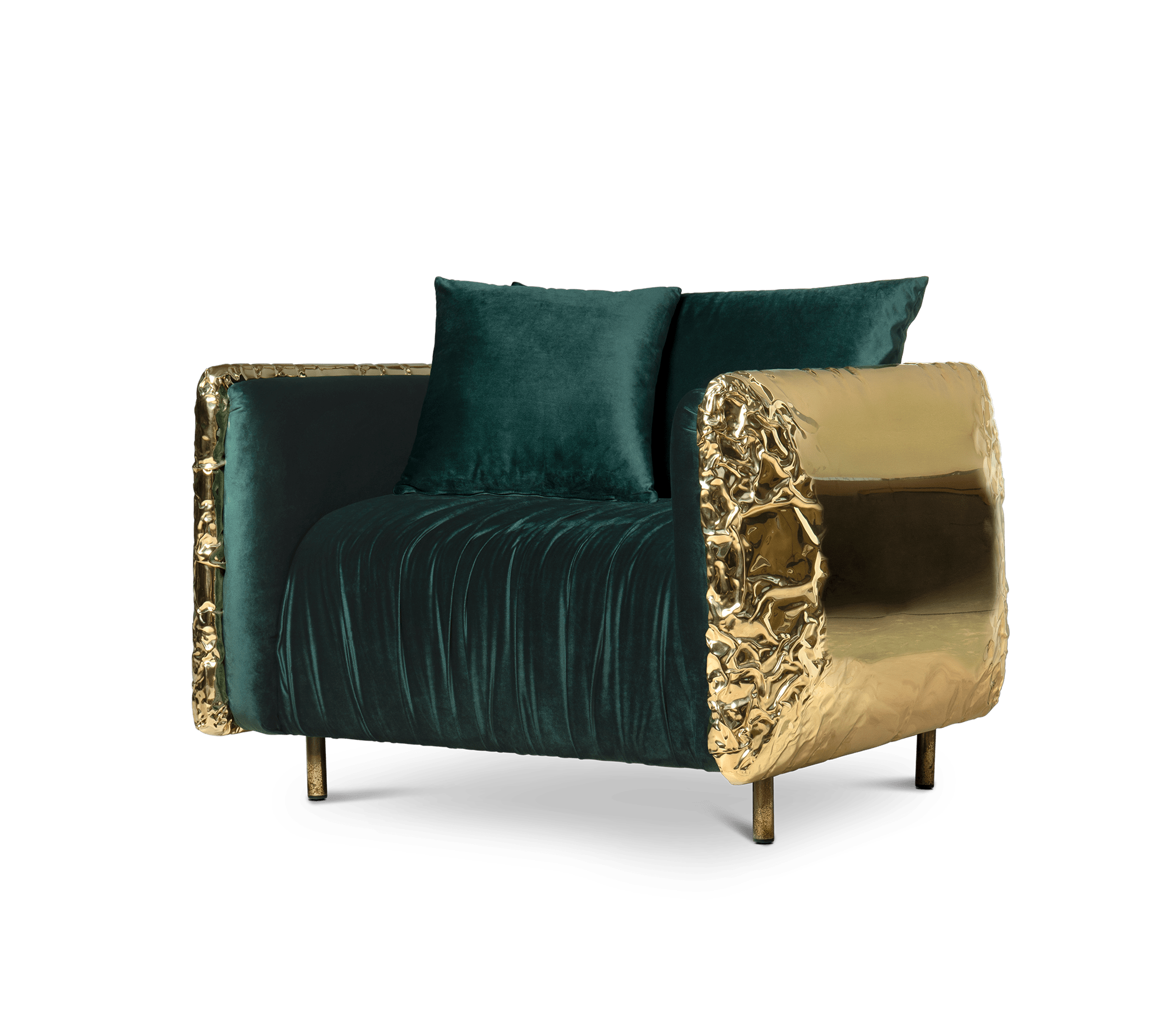 Imperia Green Armchair