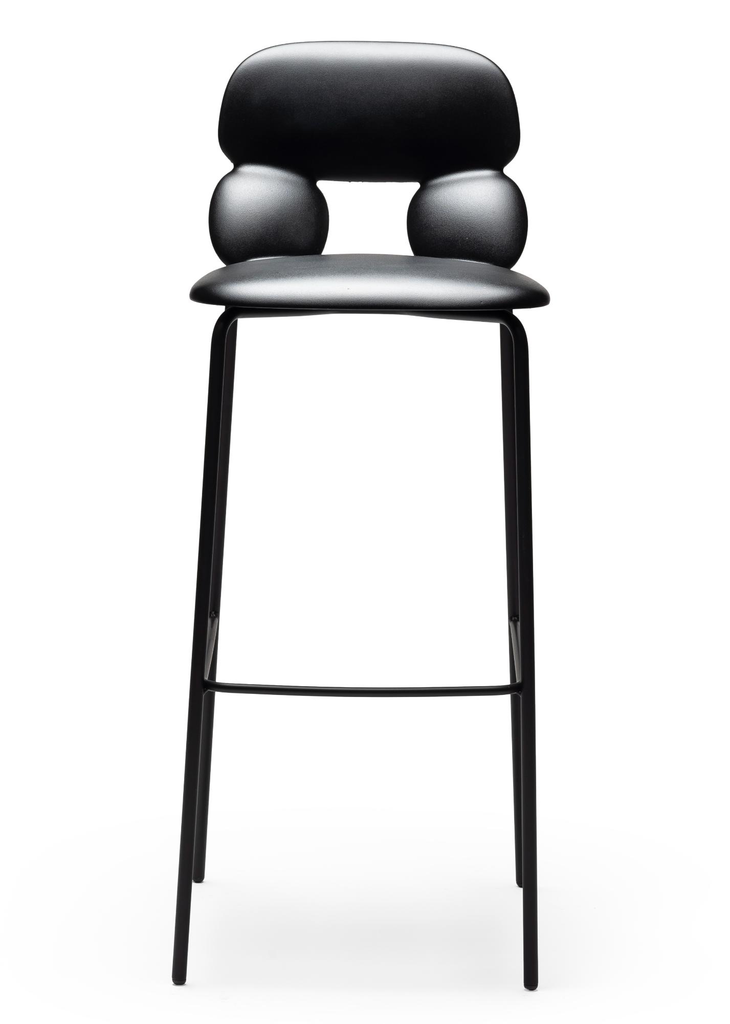 Nube SG-80 Black Bar Stool