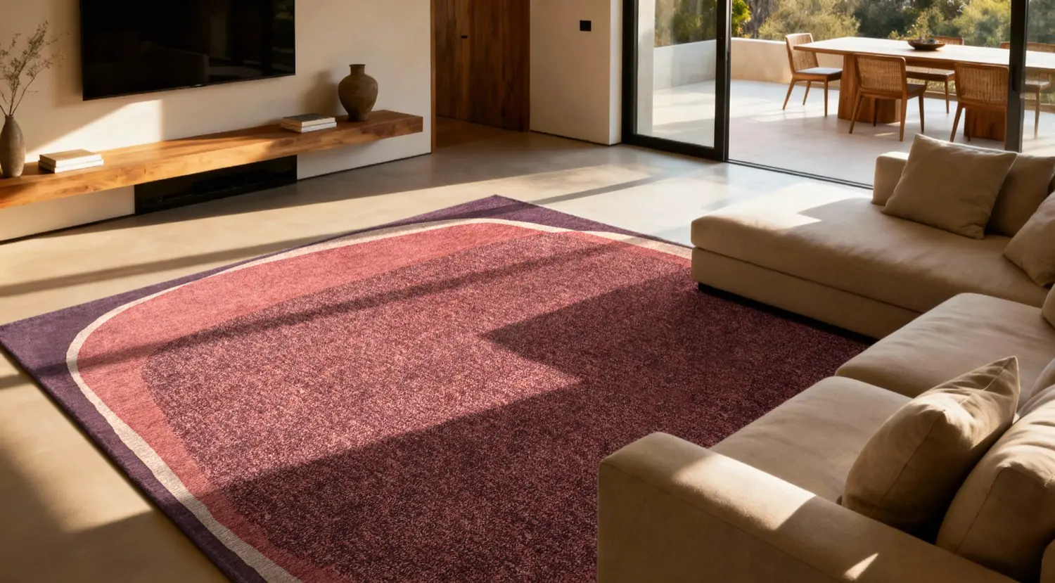 Rosewood Rug | Size: 4' 7