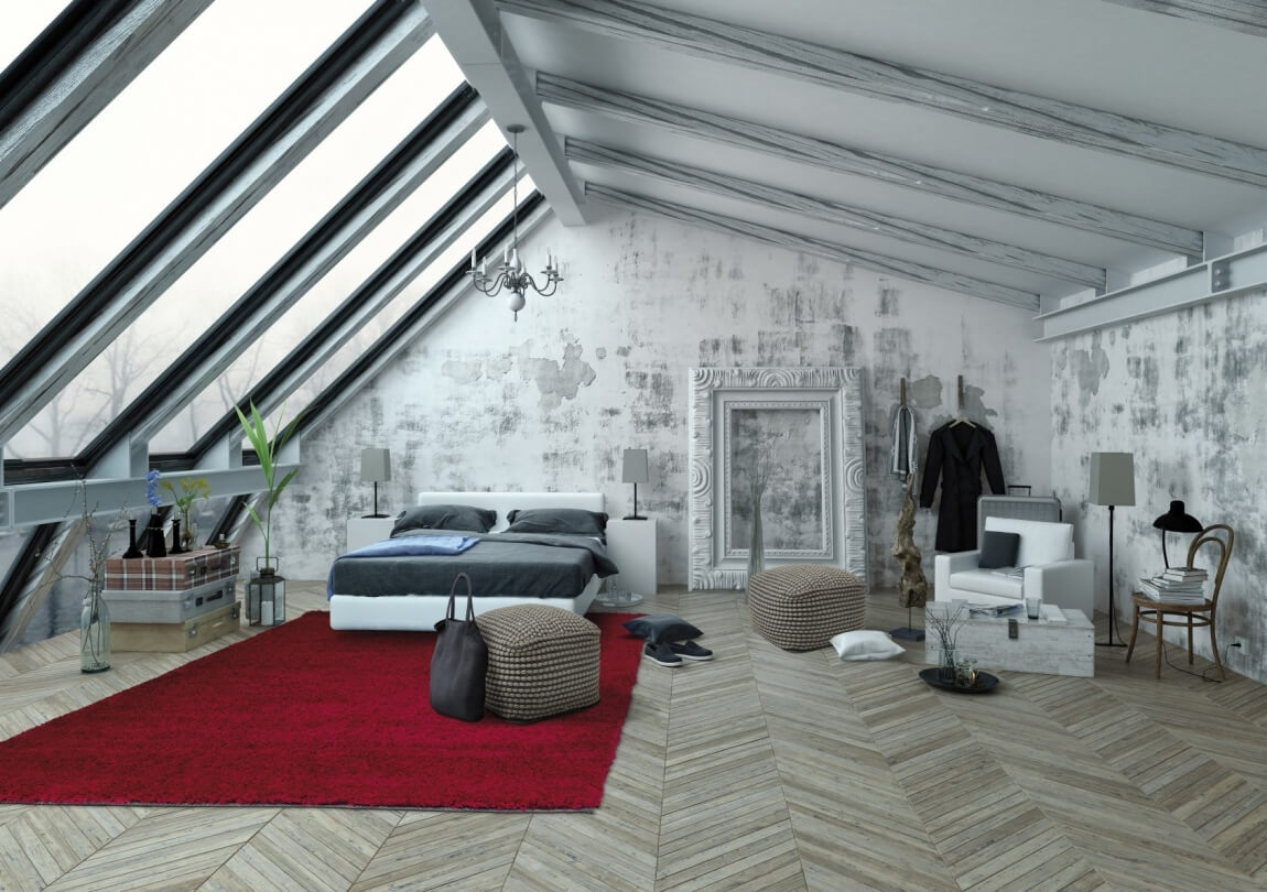 Shelly Red Italian Sitap Rug