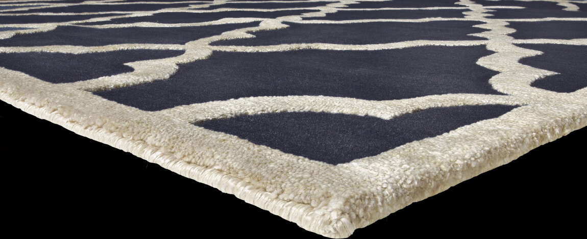 Chantal Dusty Blue Italian Sitap Rug