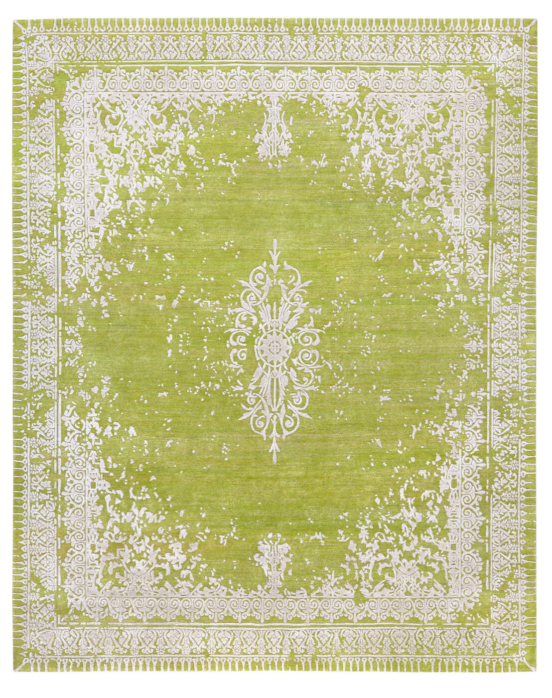 Ferrara Green Medallion Rug