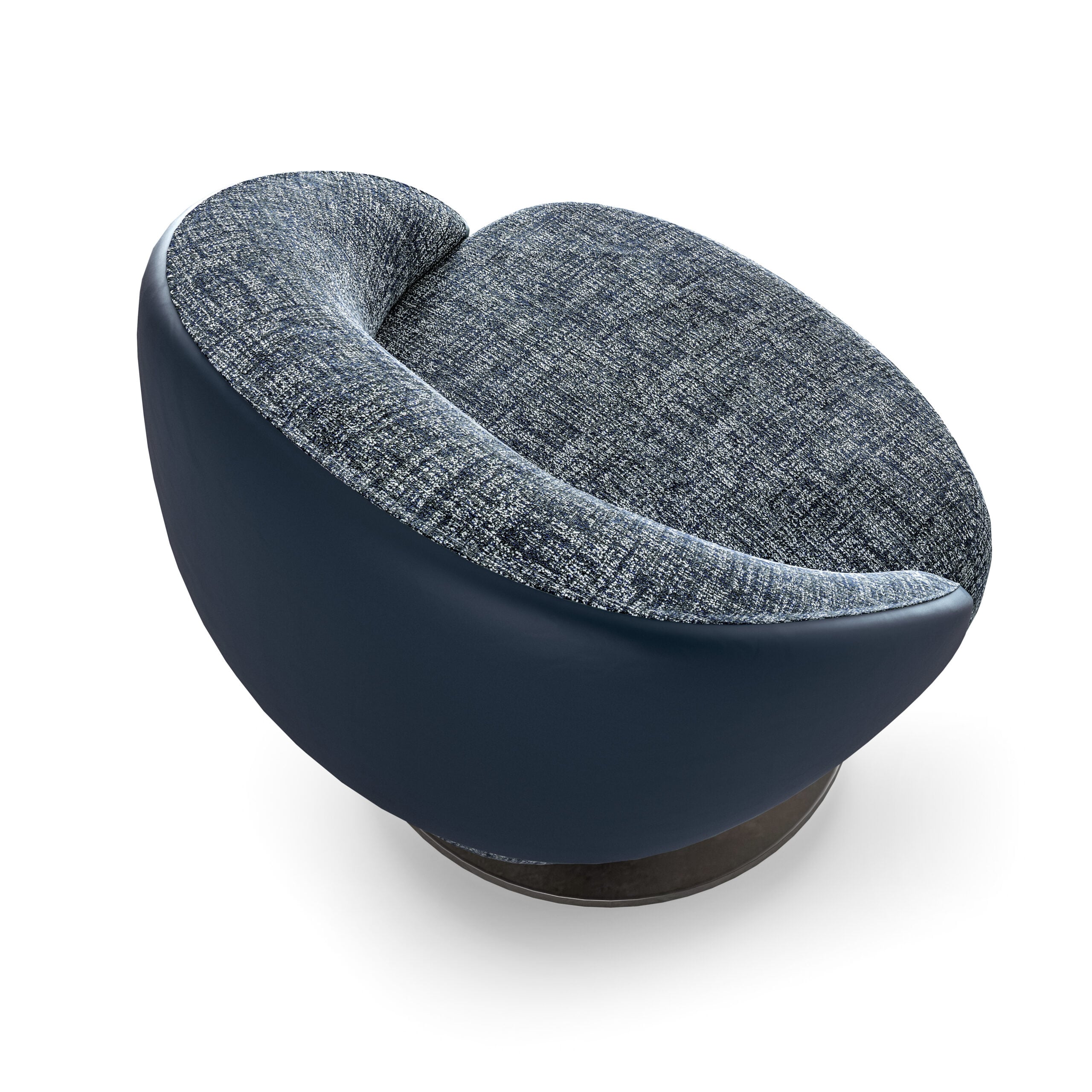 New Mood Lounge Swivel Armchair