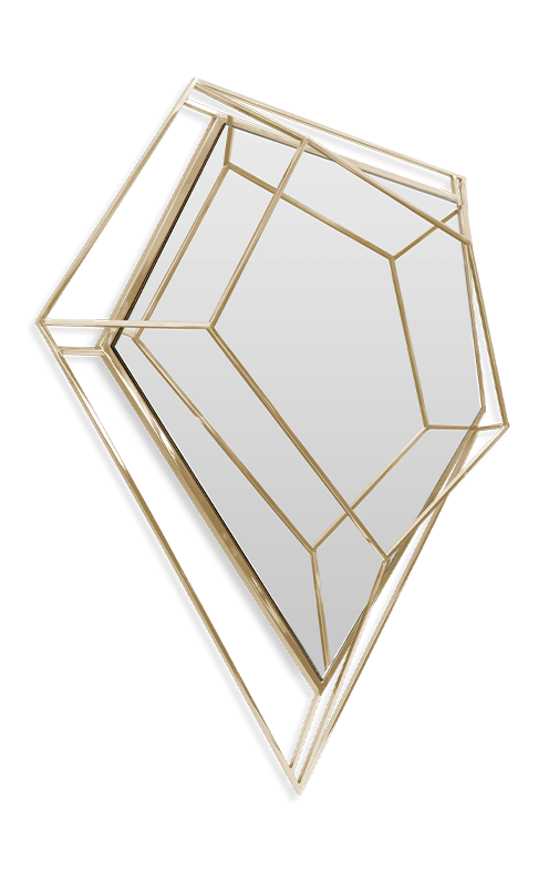 Lustre Small Wall Mirror