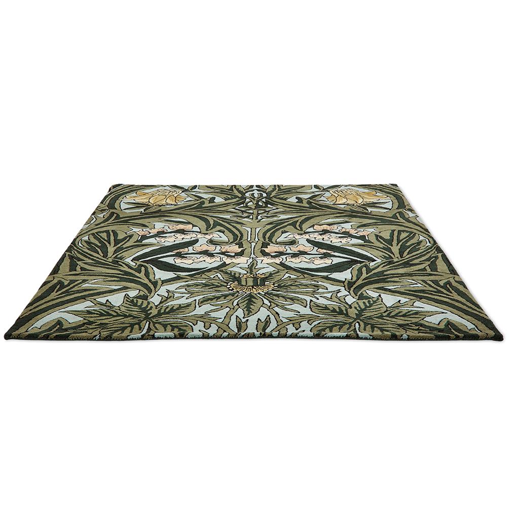 Leafy Wool / Viscose Rug