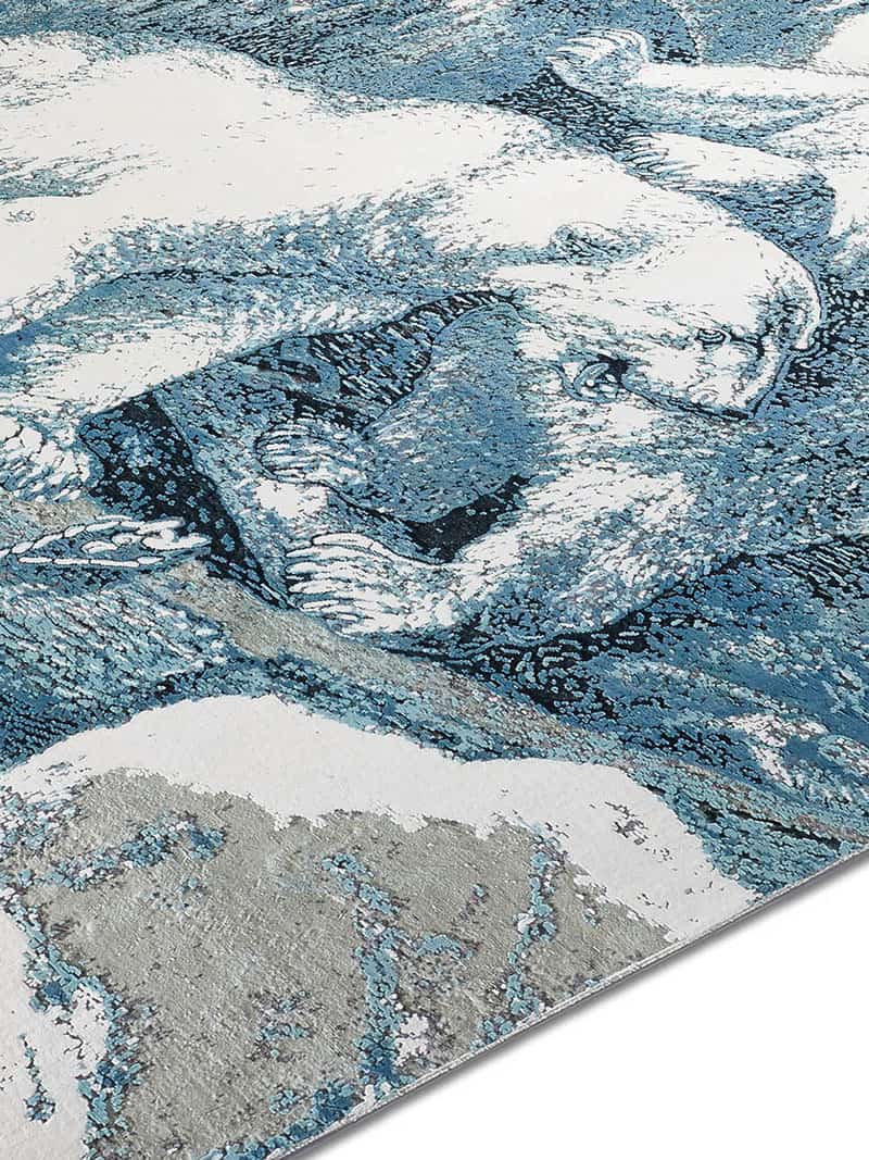 Polar Bear Luxury Handmade Rug